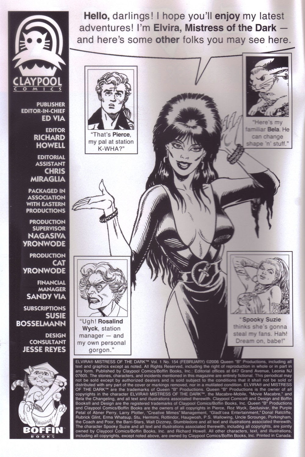 Read online Elvira, Mistress of the Dark comic -  Issue #154 - 2