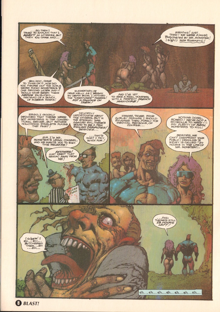 Read online Blast (1991) comic -  Issue #1 - 10