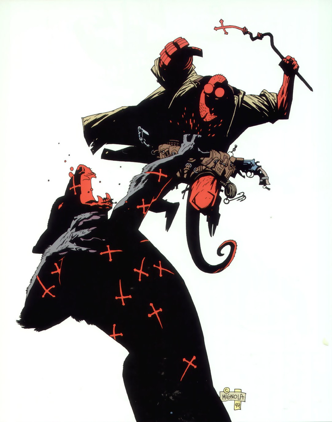 Read online Hellboy: The Wolves of Saint August comic -  Issue # Full - 44