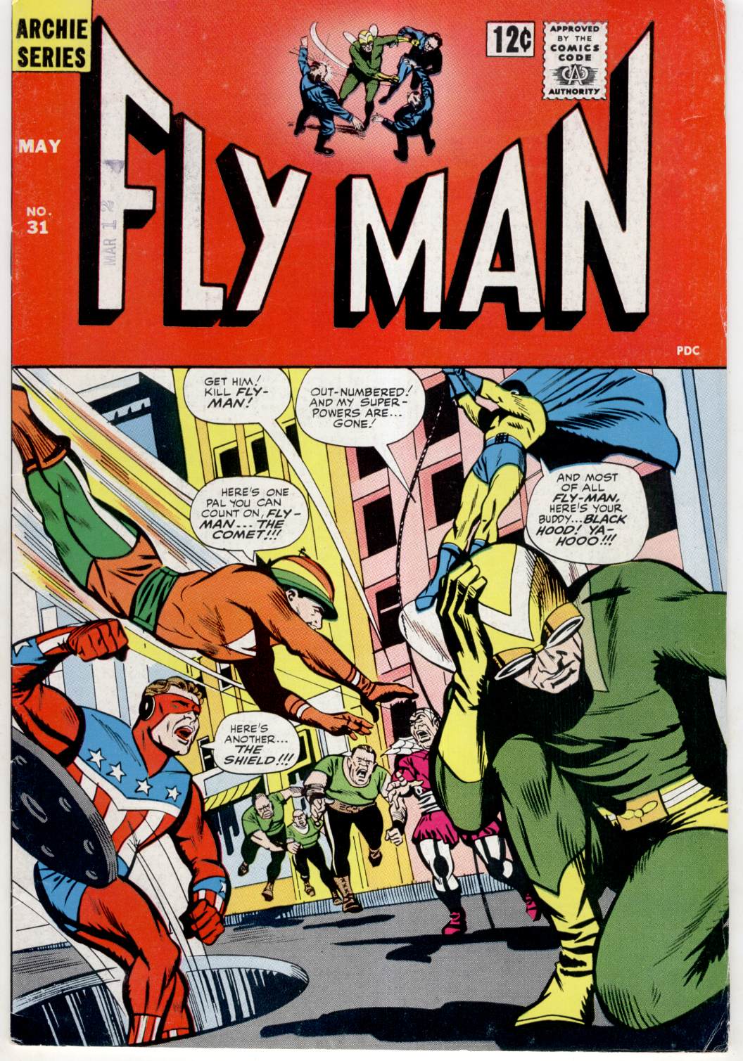Read online Fly Man comic -  Issue #31 - 1