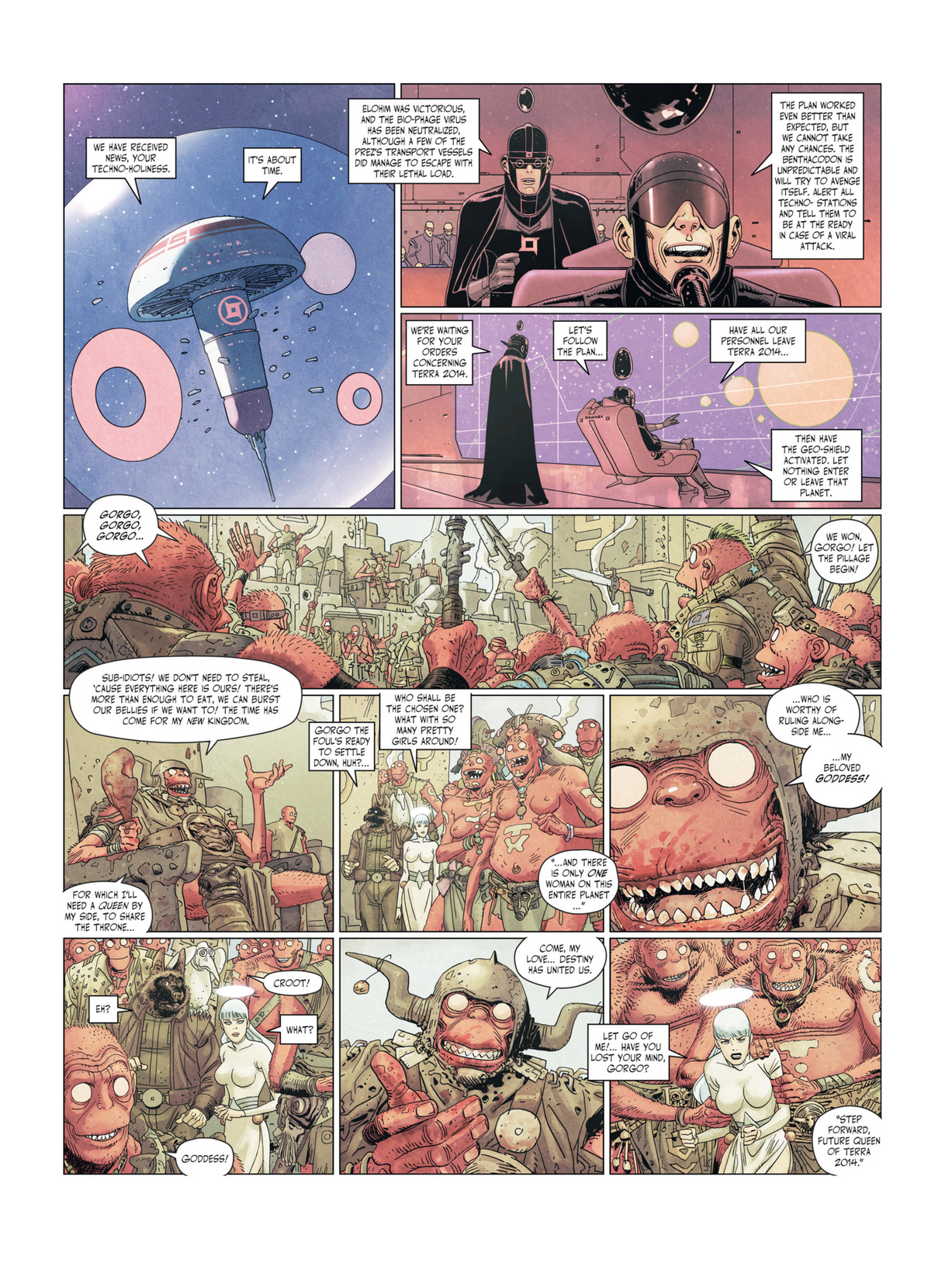 Read online Final Incal comic -  Issue #3 - 45
