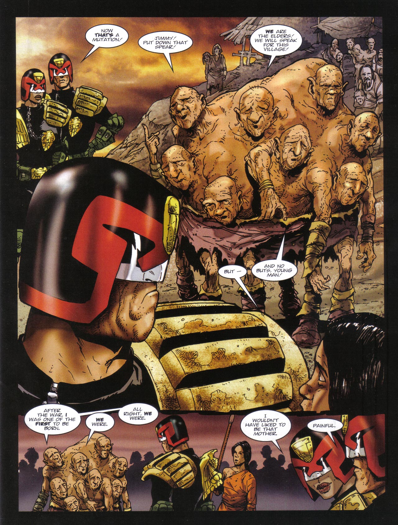 Read online Judge Dredd Origins comic -  Issue # TPB - 18