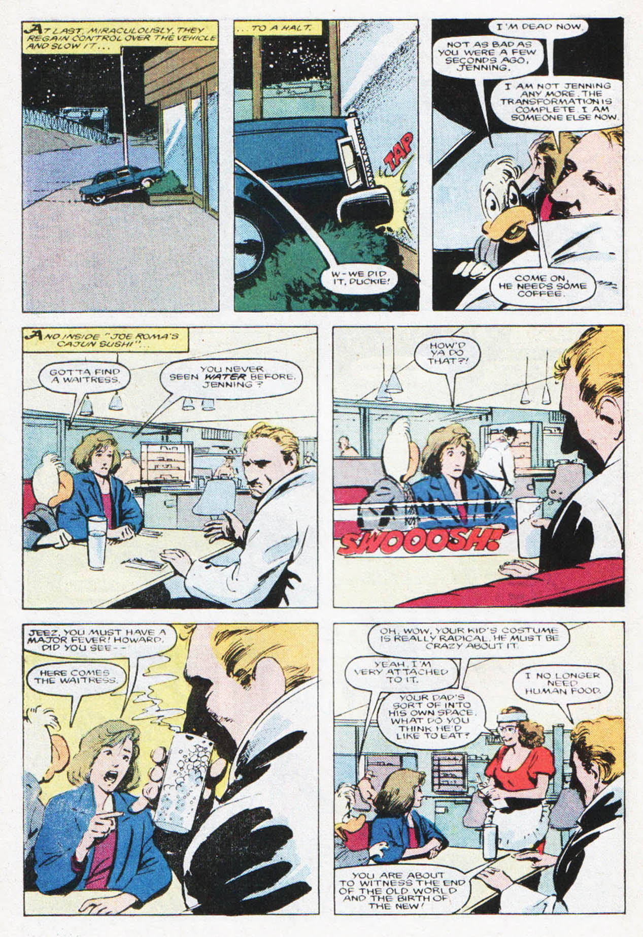 Read online Howard The Duck: The Movie comic -  Issue #2 - 17