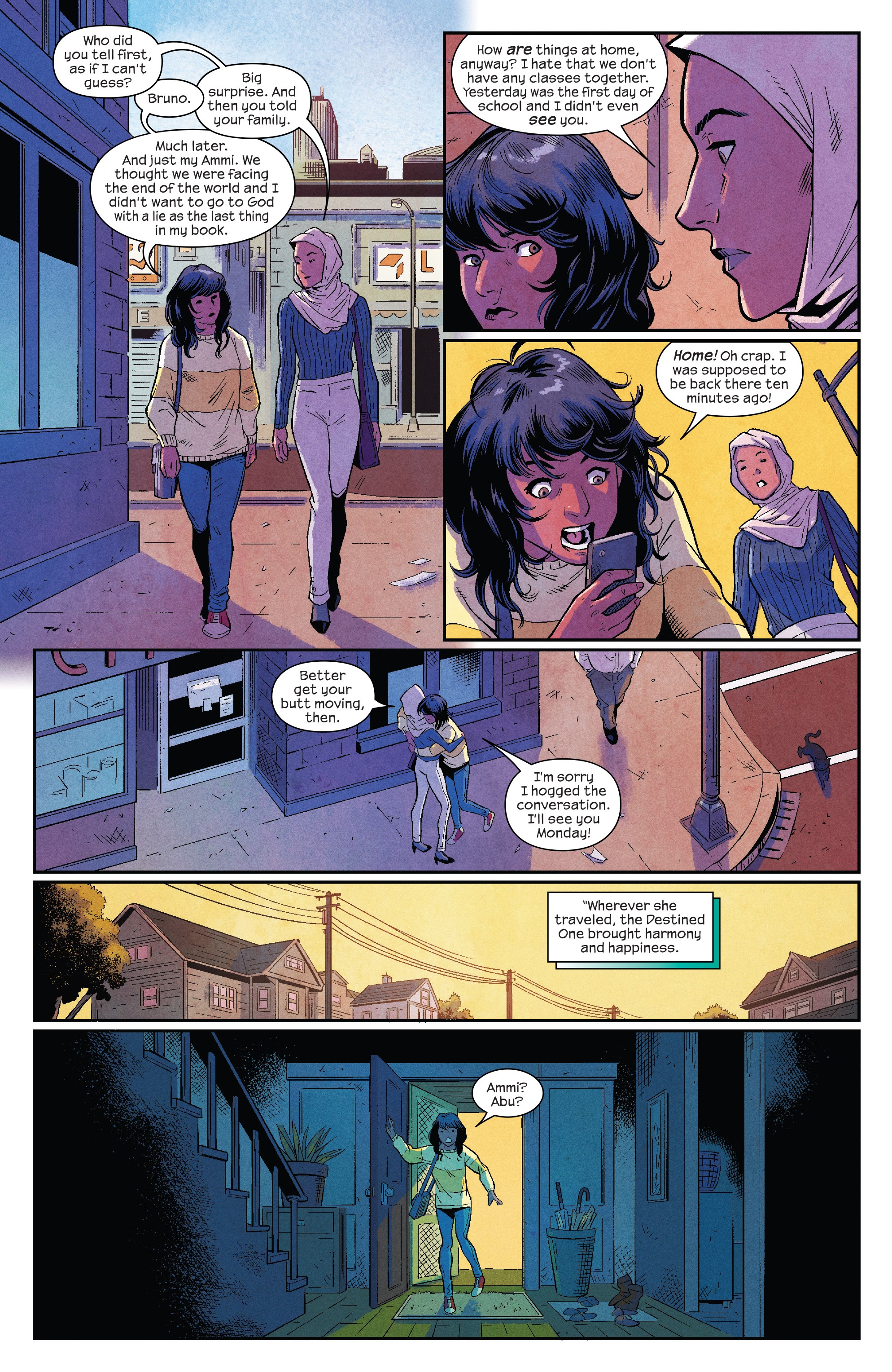 Read online Magnificent Ms. Marvel comic -  Issue # _Director 's Cut - 9