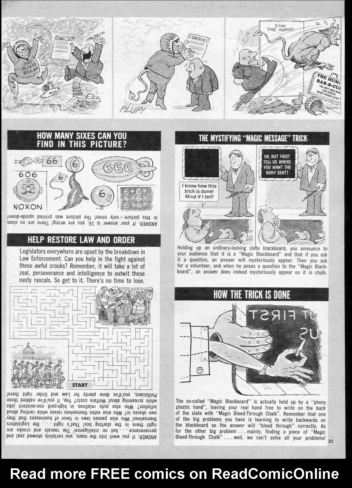 Read online MAD comic -  Issue #135 - 23