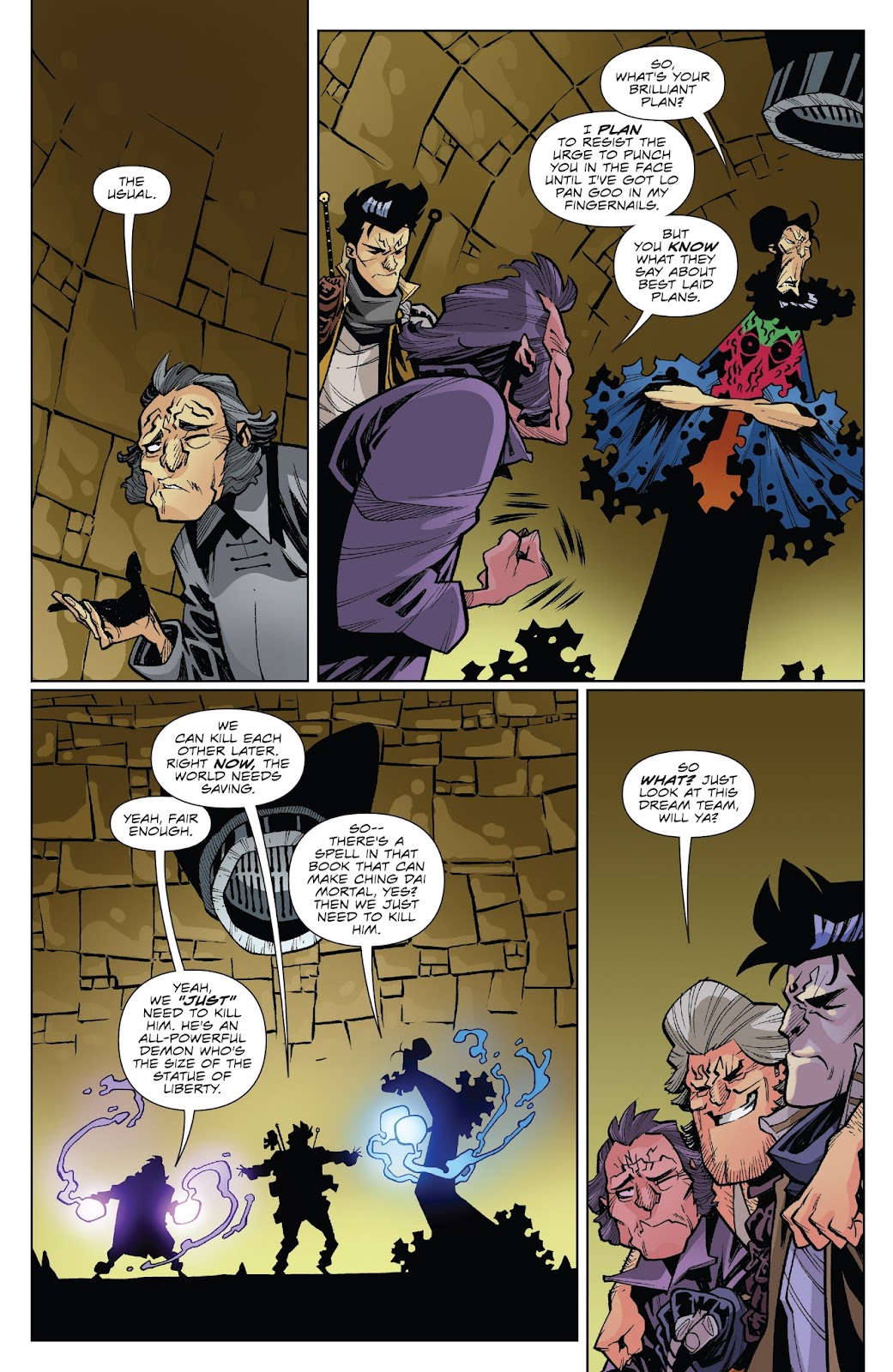 Big Trouble in Little China: Old Man Jack issue 7 - Page 12