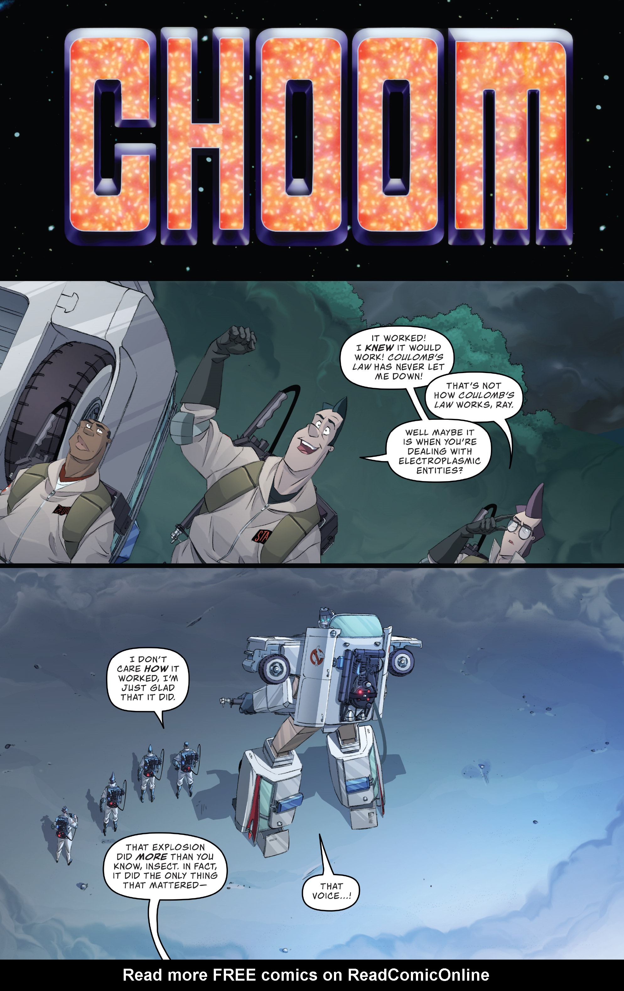 Read online Transformers/Ghostbusters comic -  Issue #4 - 21