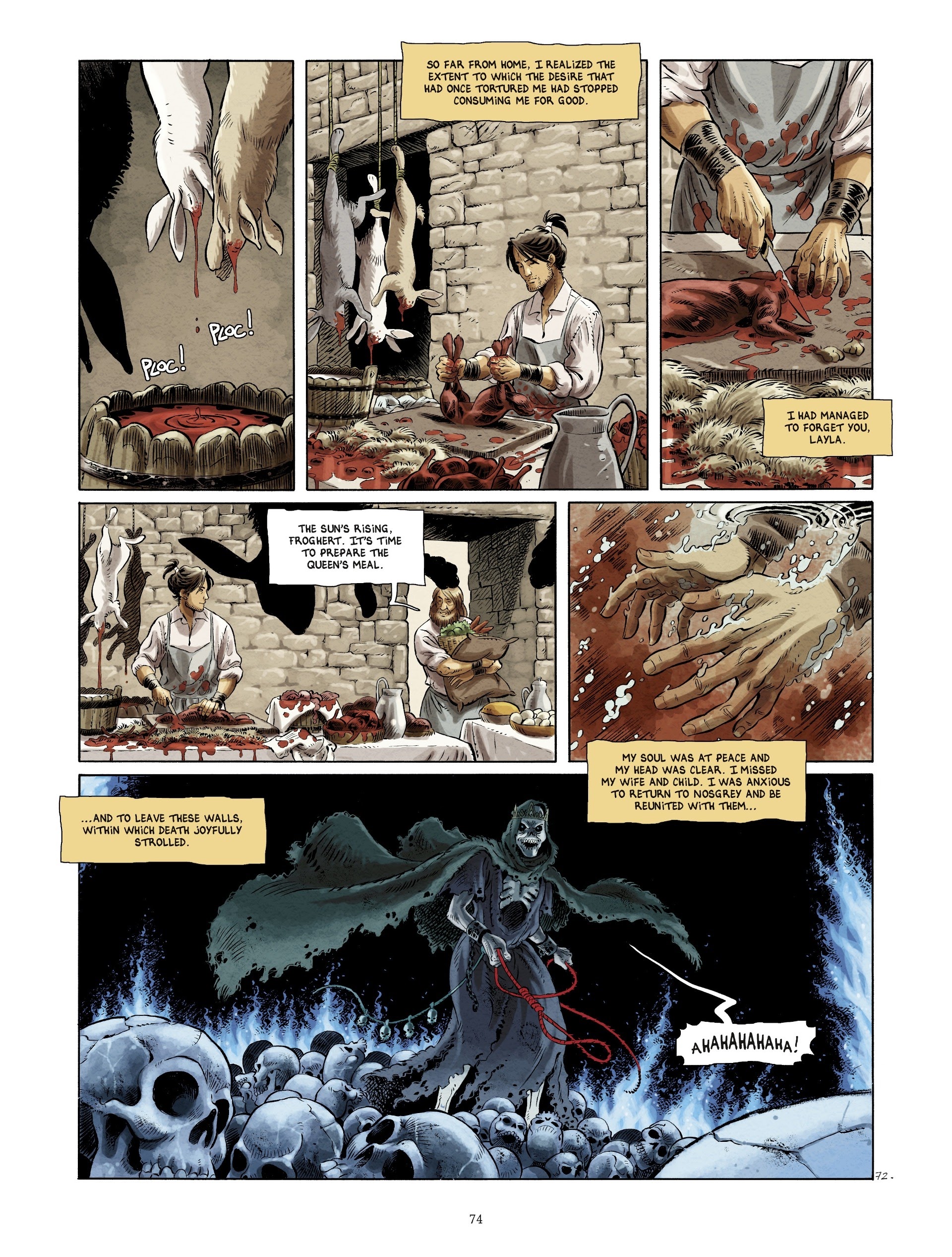 Read online Layla: A Tale of the Scarlet Swamp comic -  Issue # TPB - 76