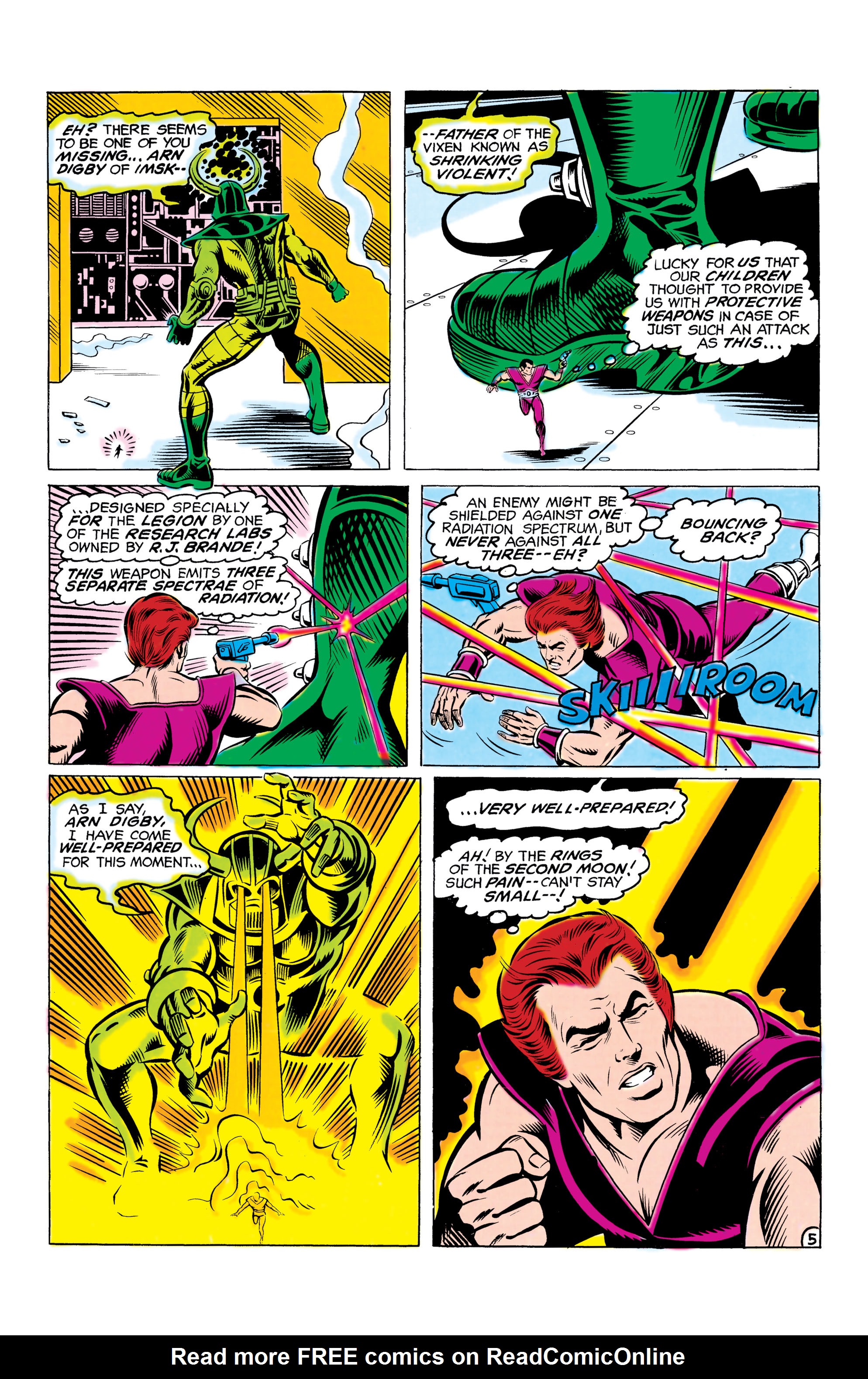 Read online Legion of Super-Heroes (1980) comic -  Issue #263 - 6