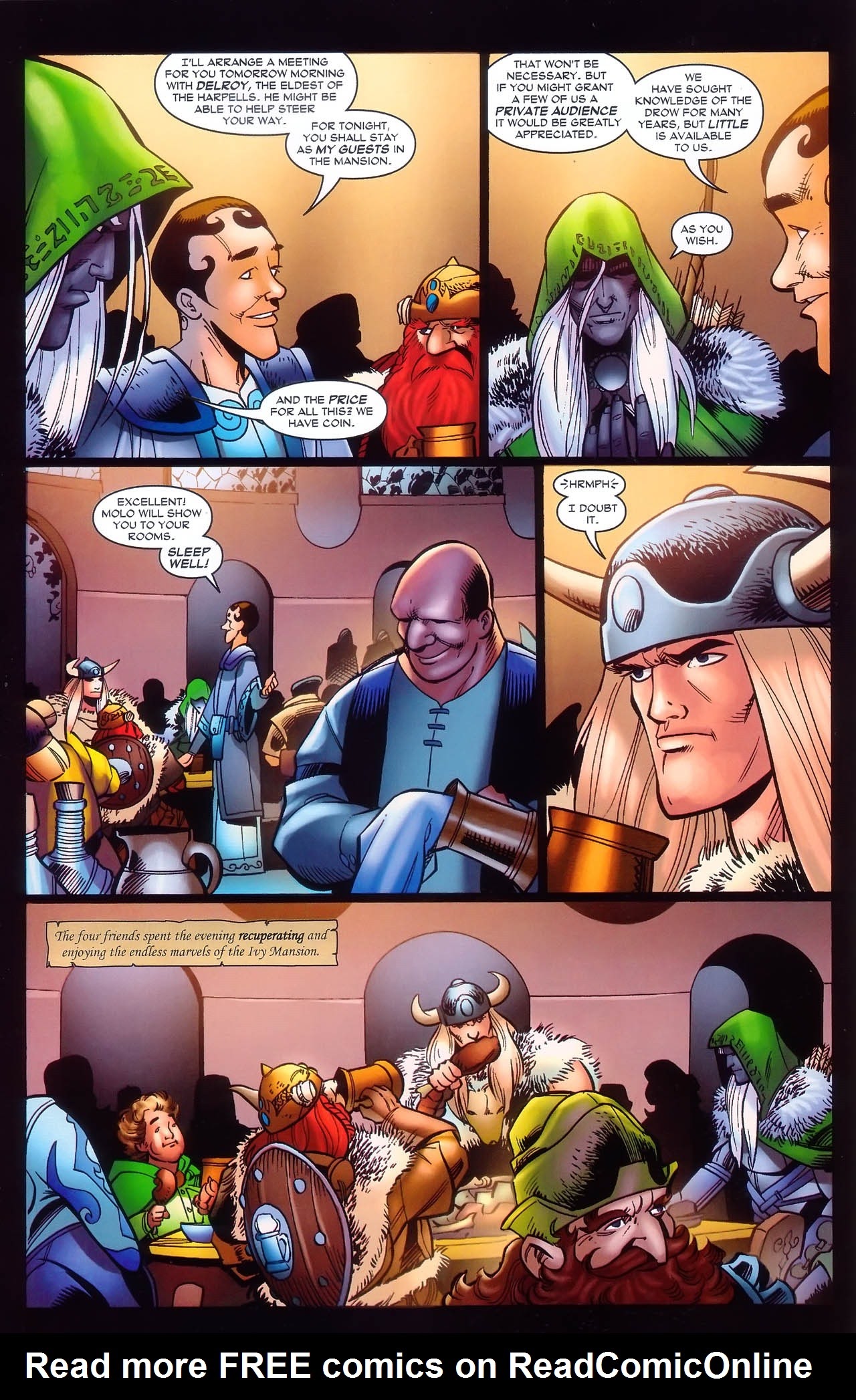 Read online Forgotten Realms: Streams of Silver comic -  Issue #2 - 8