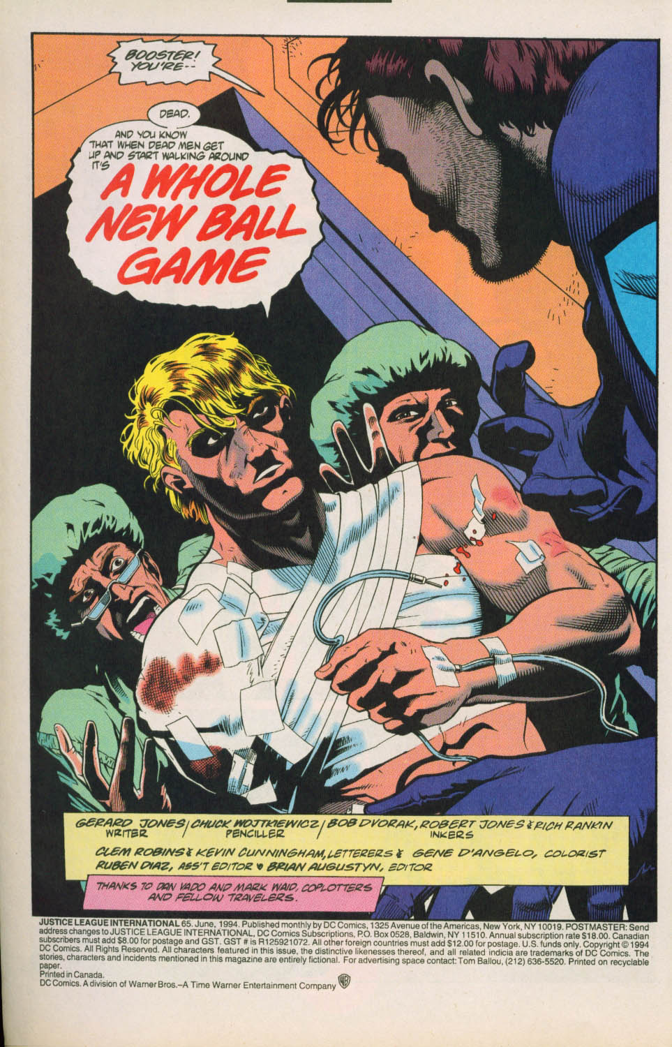Read online Justice League International (1993) comic -  Issue #65 - 3