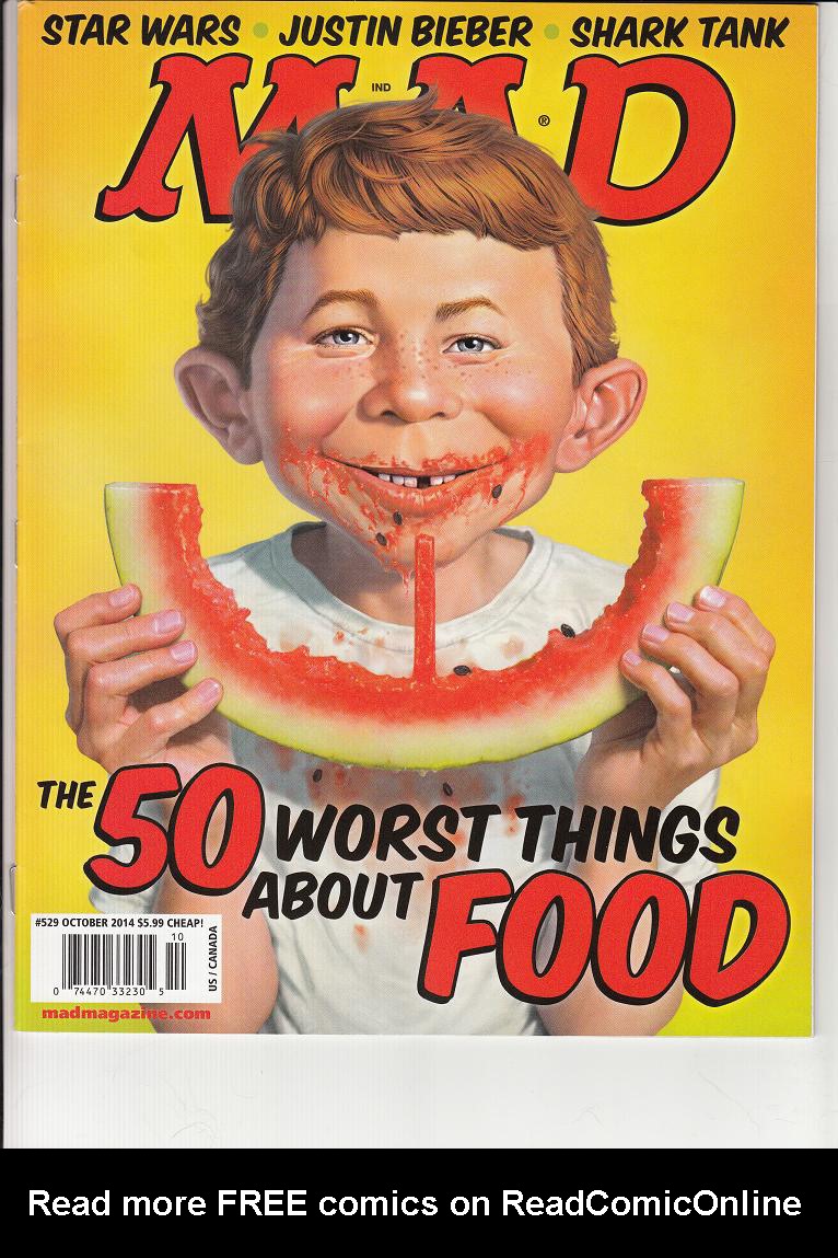 Read online MAD comic -  Issue #529 - 1