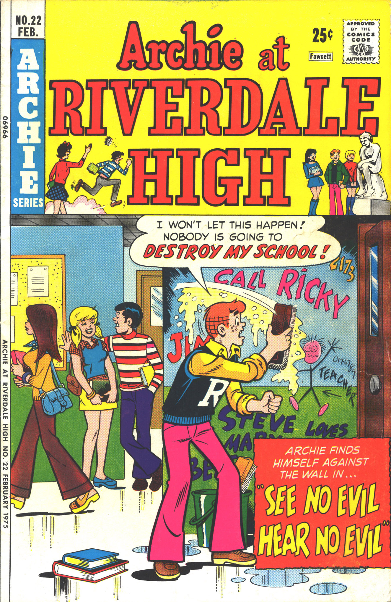 Read online Archie at Riverdale High (1972) comic -  Issue #22 - 1