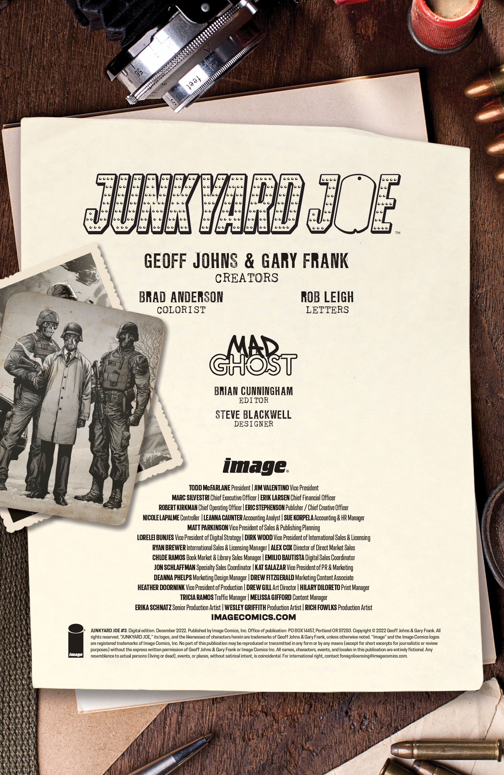 Read online Junkyard Joe comic -  Issue #3 - 2