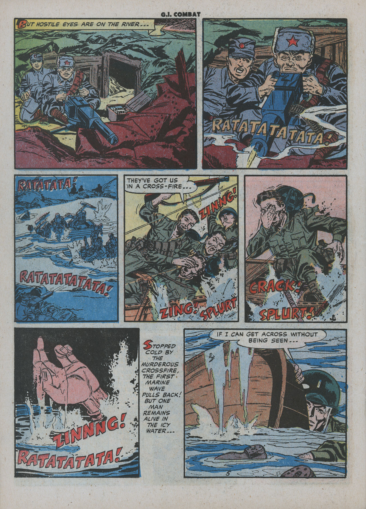 Read online G.I. Combat (1952) comic -  Issue #4 - 22