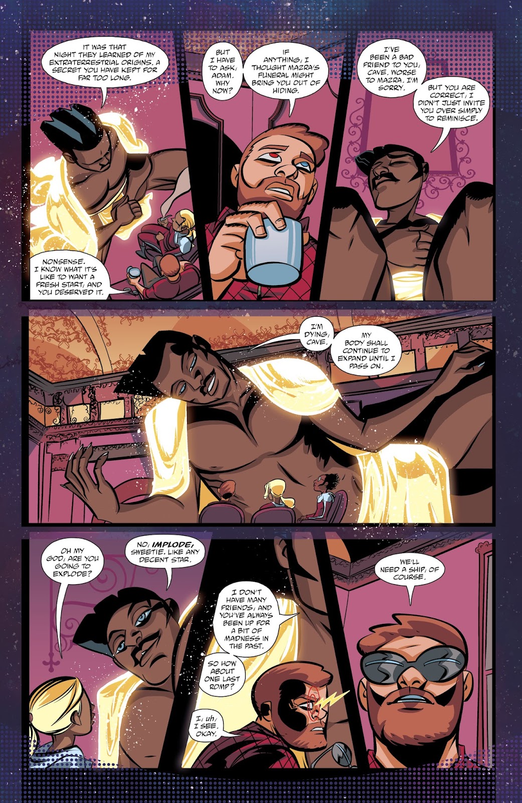 Cave Carson Has An Interstellar Eye issue 1 - Page 14