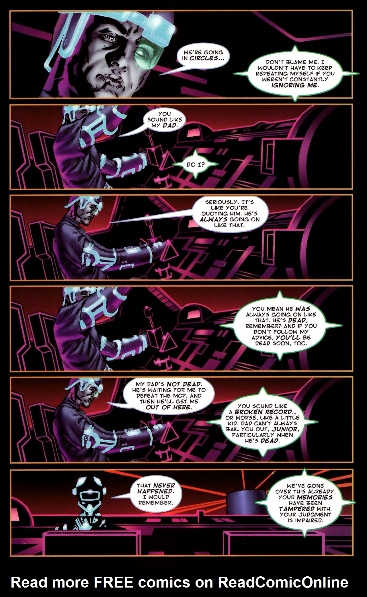 Read online TRON: Ghost in the Machine comic -  Issue #4 - 3