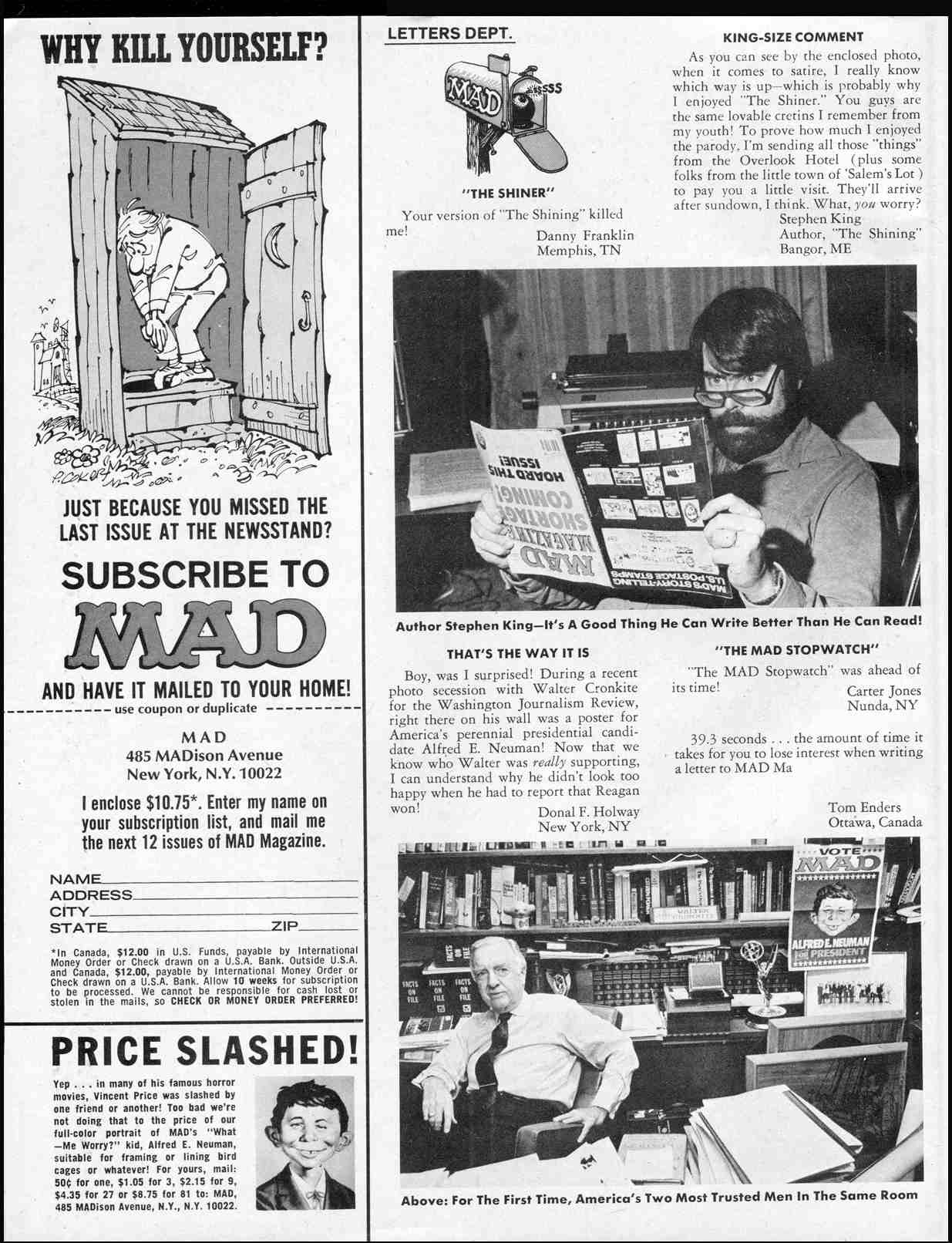 Read online MAD comic -  Issue #223 - 4