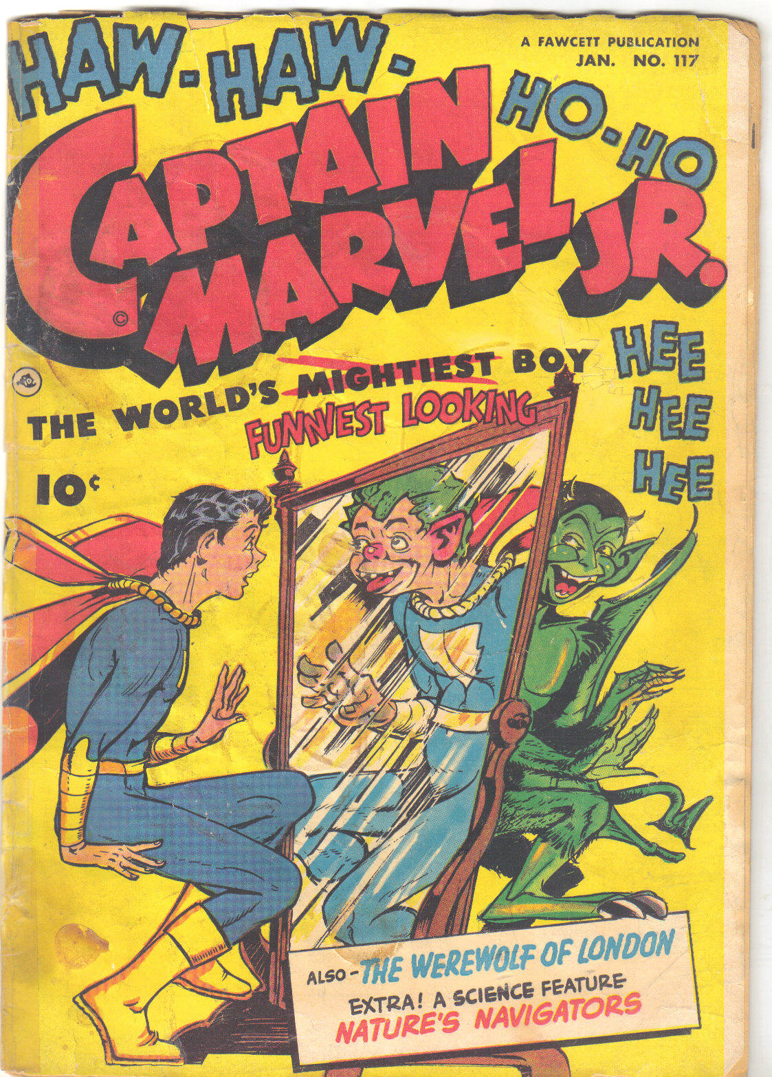 Read online Captain Marvel, Jr. comic -  Issue #117 - 1