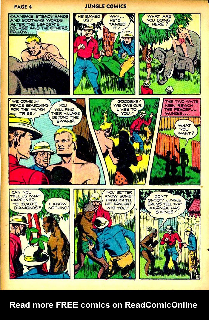Read online Jungle Comics comic -  Issue #23 - 6