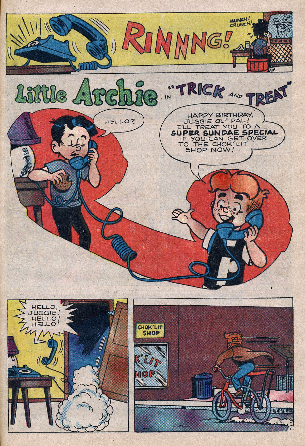 Read online The Adventures of Little Archie comic -  Issue #39 - 47