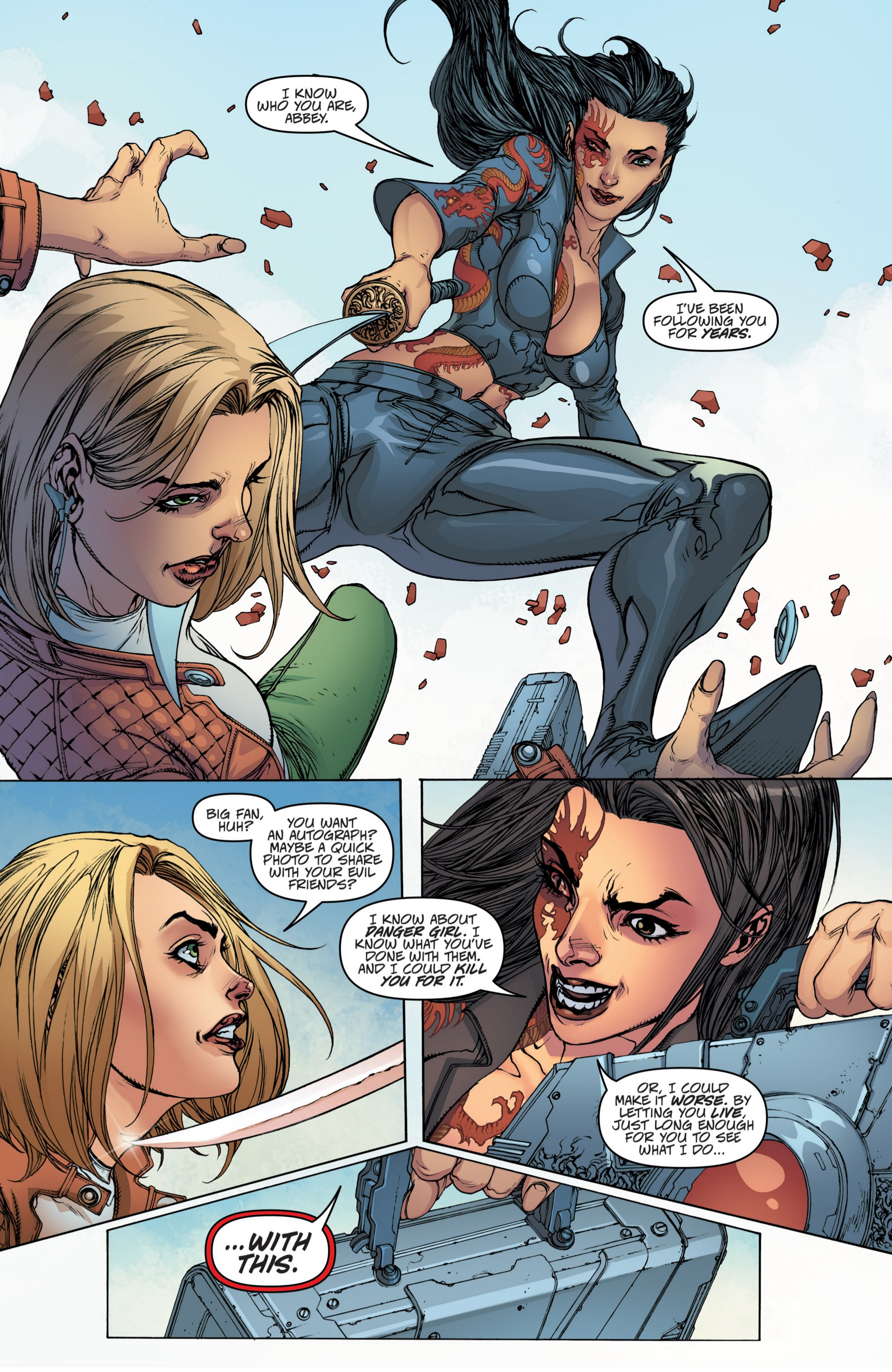 Read online Danger Girl: The Chase comic -  Issue #1 - 14