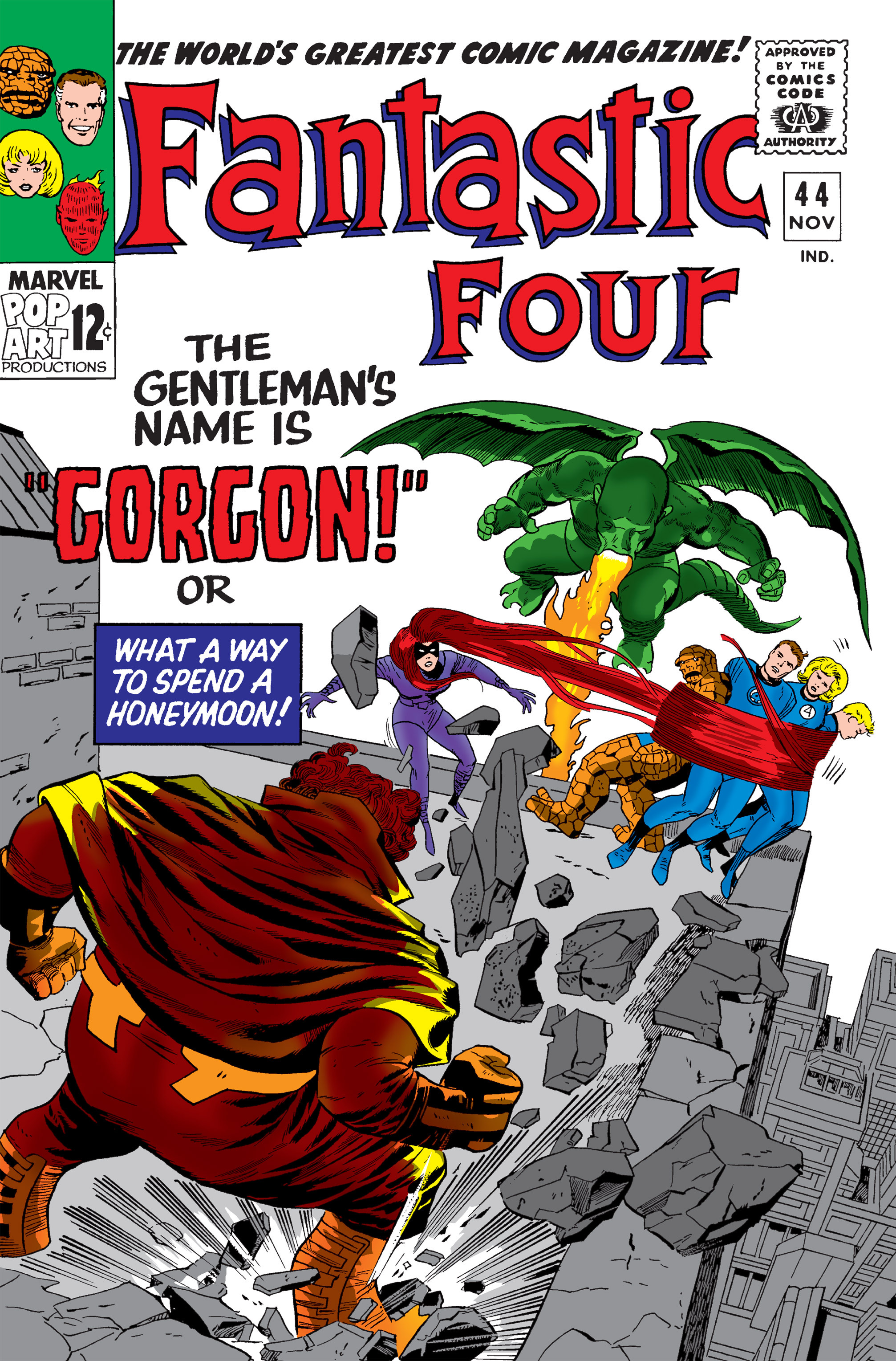 Read online Marvel Masterworks: The Fantastic Four comic -  Issue # TPB 5 (Part 1) - 66