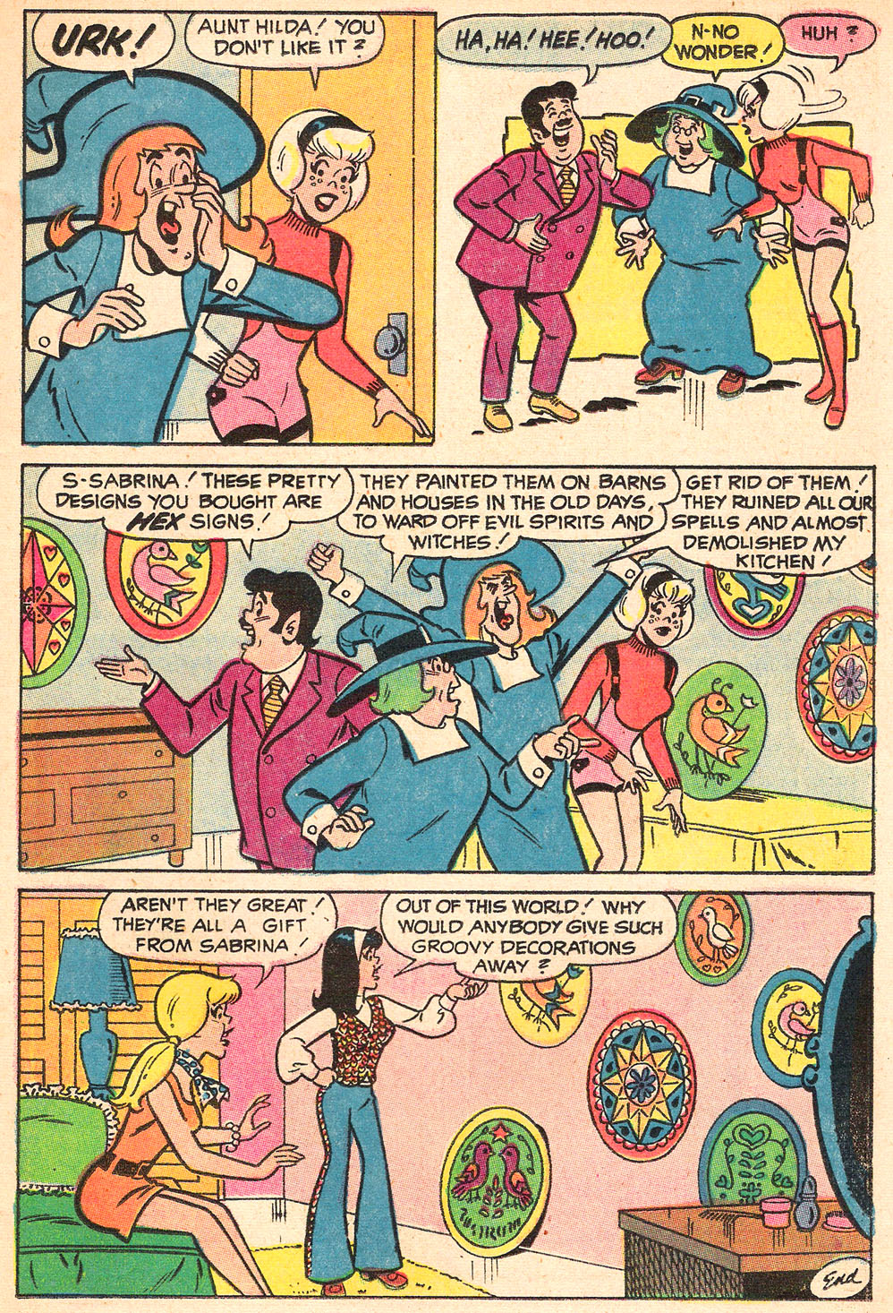 Read online Sabrina The Teenage Witch (1971) comic -  Issue #4 - 9