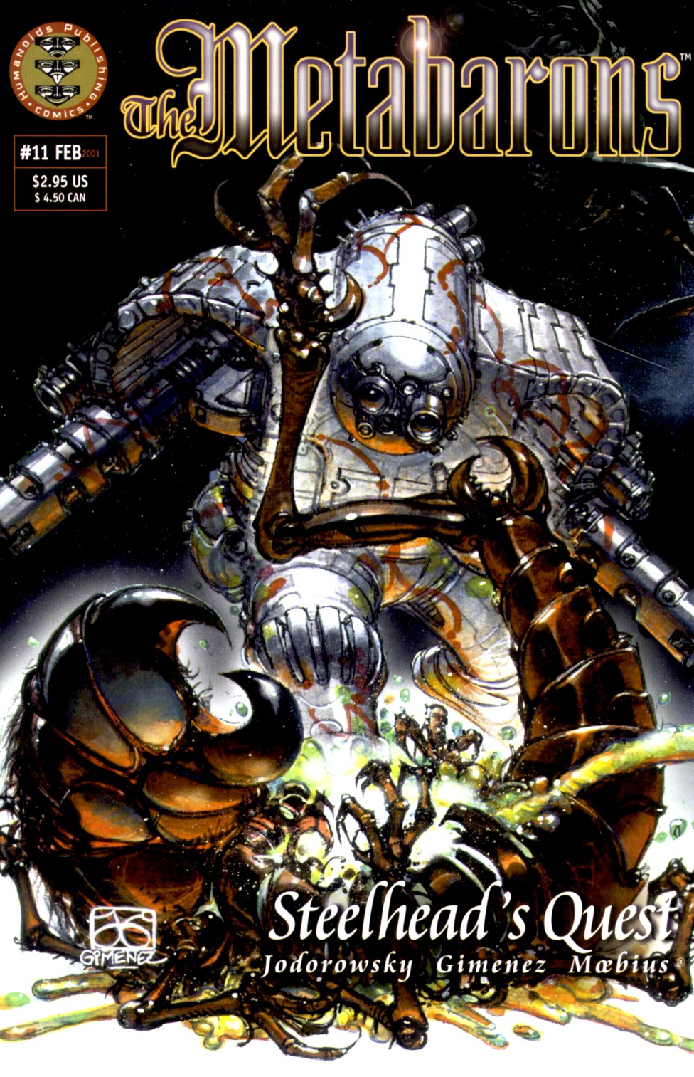 Read online The Metabarons comic -  Issue #11 - Steelheads Quest - 1