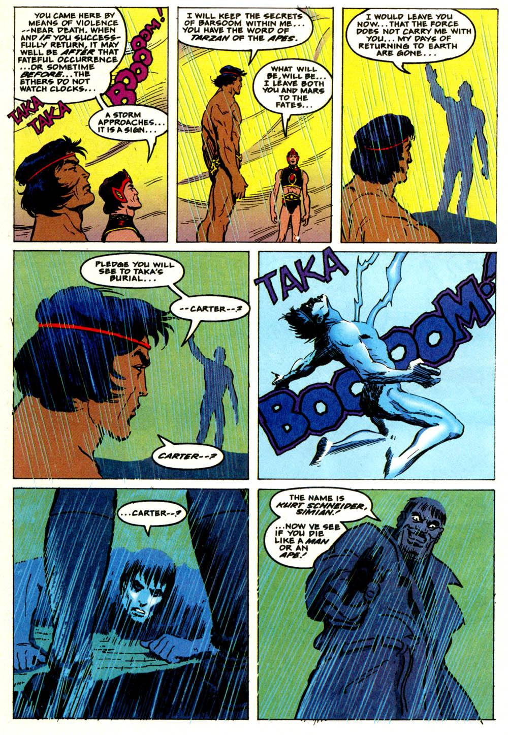 Read online Tarzan/John Carter: Warlords of Mars comic -  Issue #4 - 24