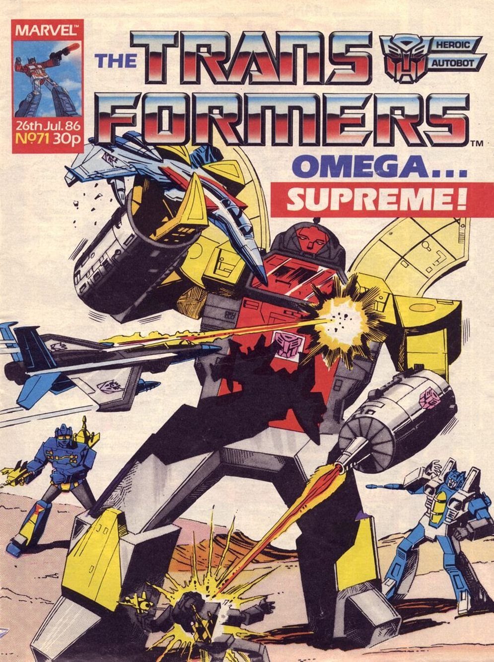 Read online The Transformers (UK) comic -  Issue #71 - 1