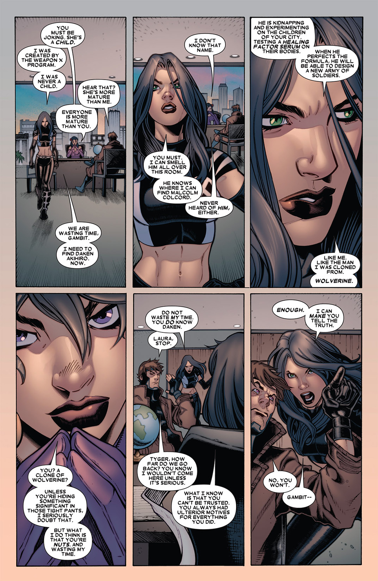 Read online X-23 (2010) comic -  Issue #8 - 13