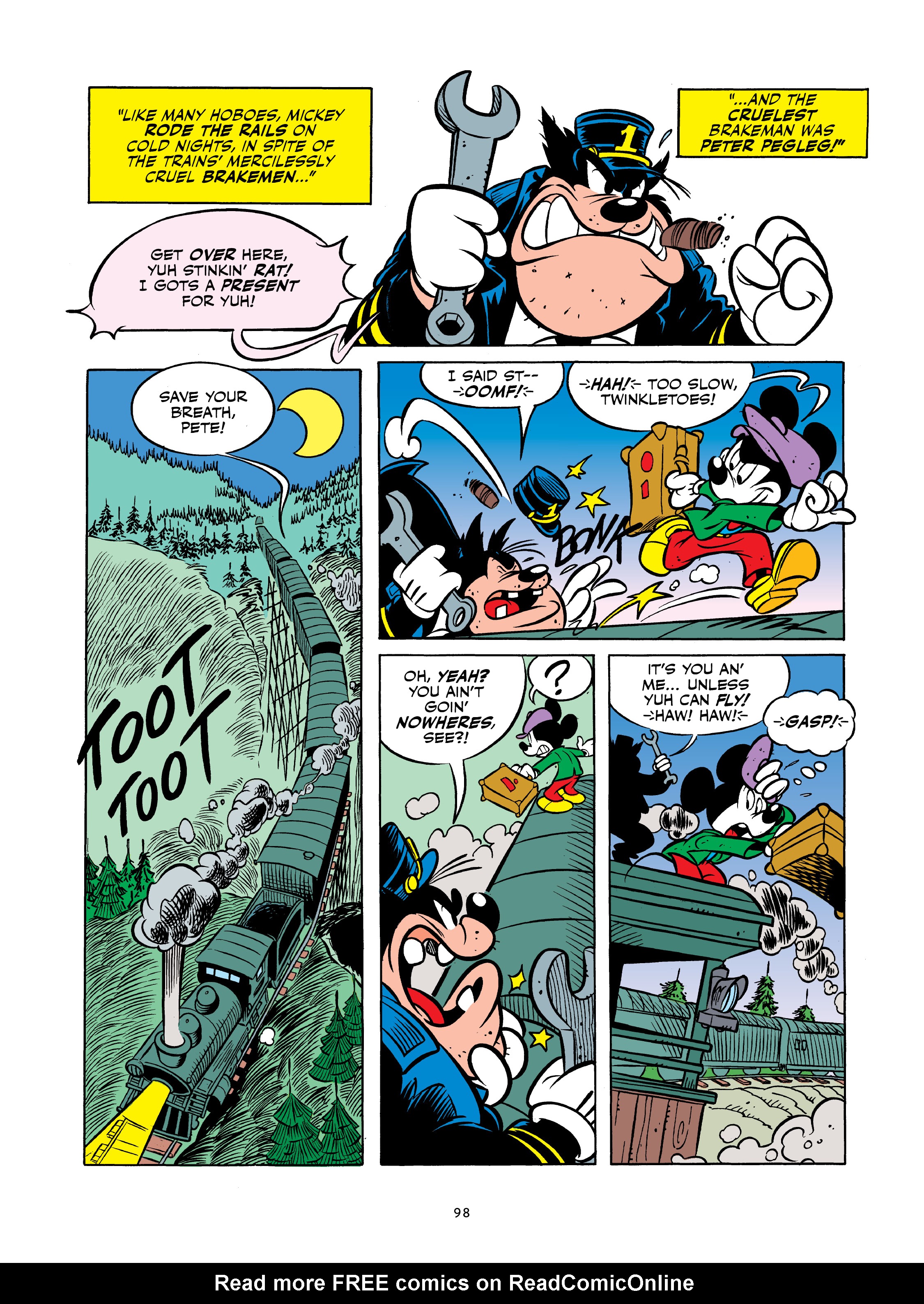 Read online Walt Disney's Mickey and Donald: "For Whom the Doorbell Tolls" and Other Tales Inspired by Hemingway comic -  Issue # TPB (Part 1) - 99