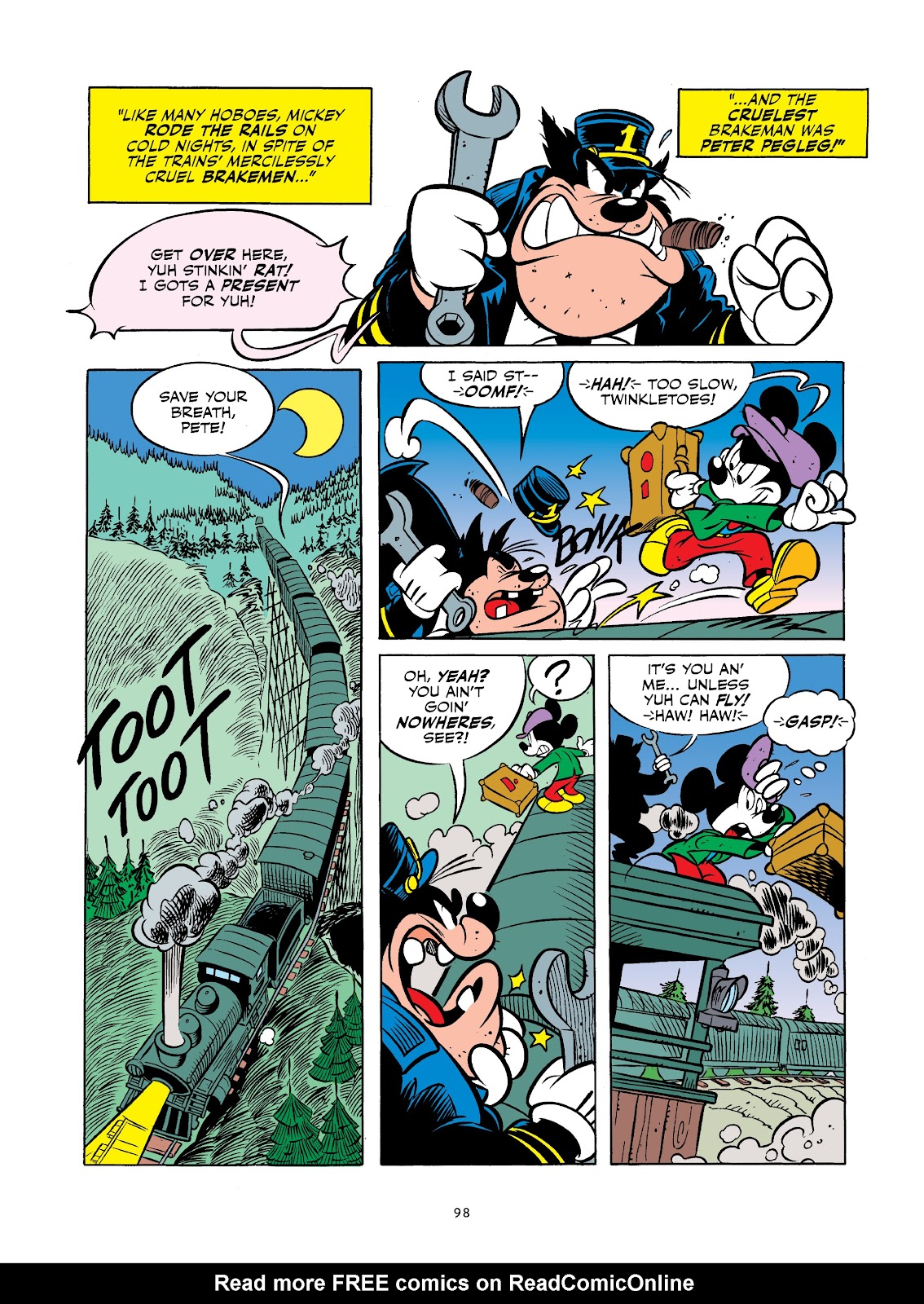 Walt Disney's Mickey and Donald: For Whom the Doorbell Tolls and Other Tales Inspired by Hemingway issue TPB (Part 1) - Page 99