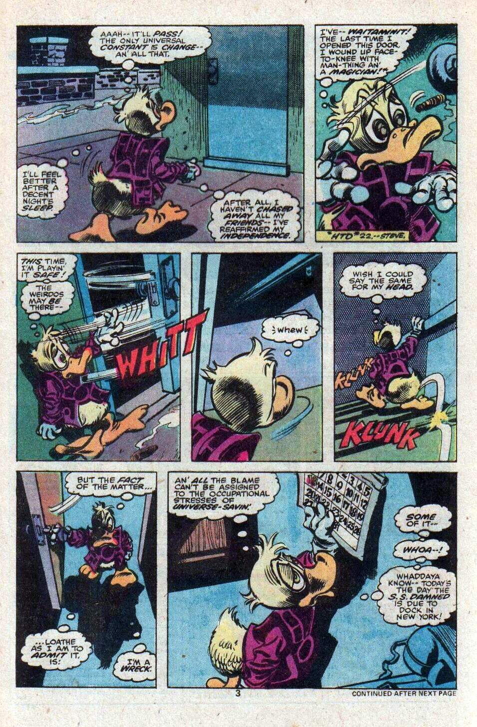 Read online Howard the Duck (1976) comic -  Issue #24 - 4