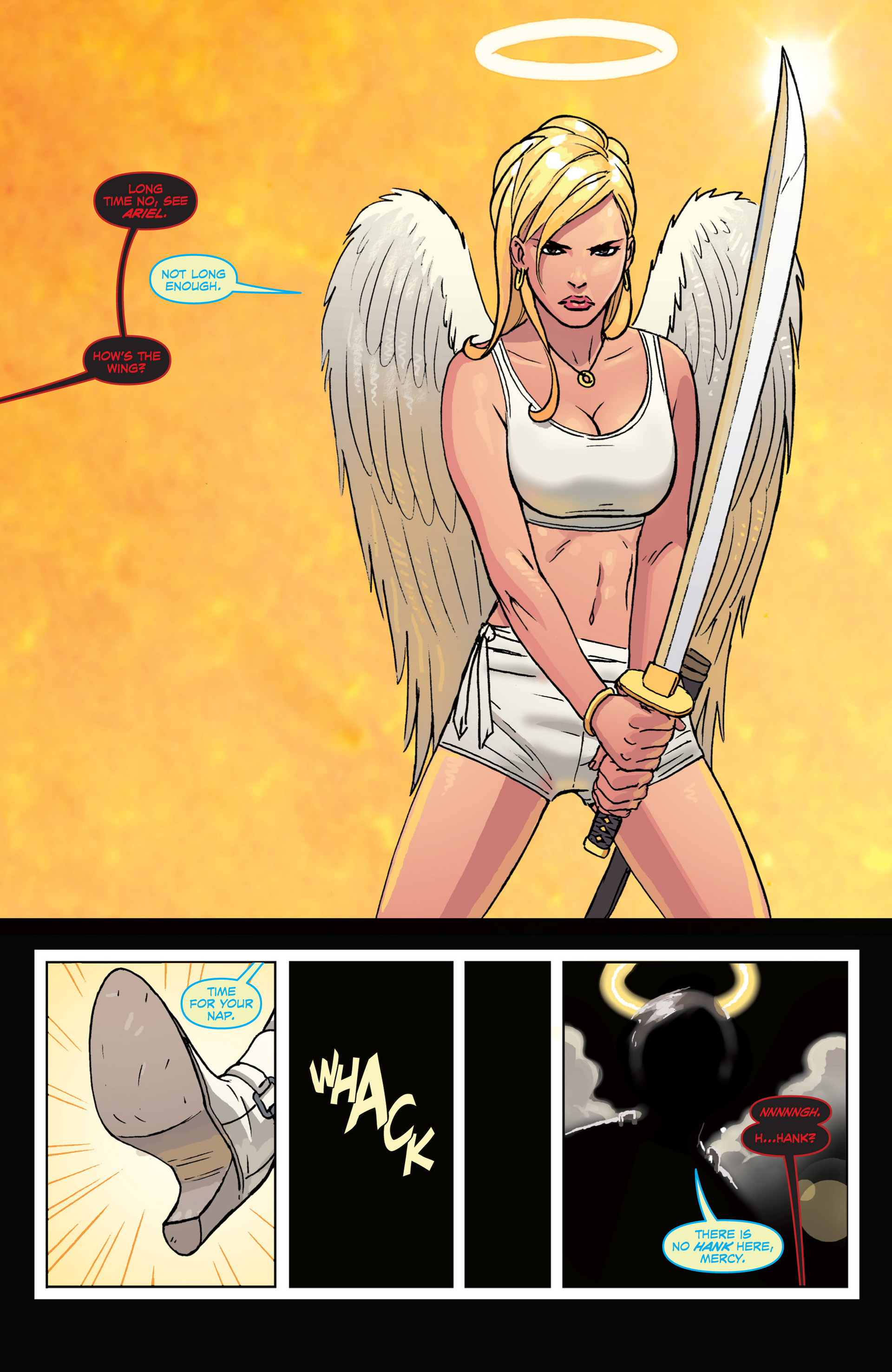 Read online Mercy Sparx (2013) comic -  Issue #1 - 16