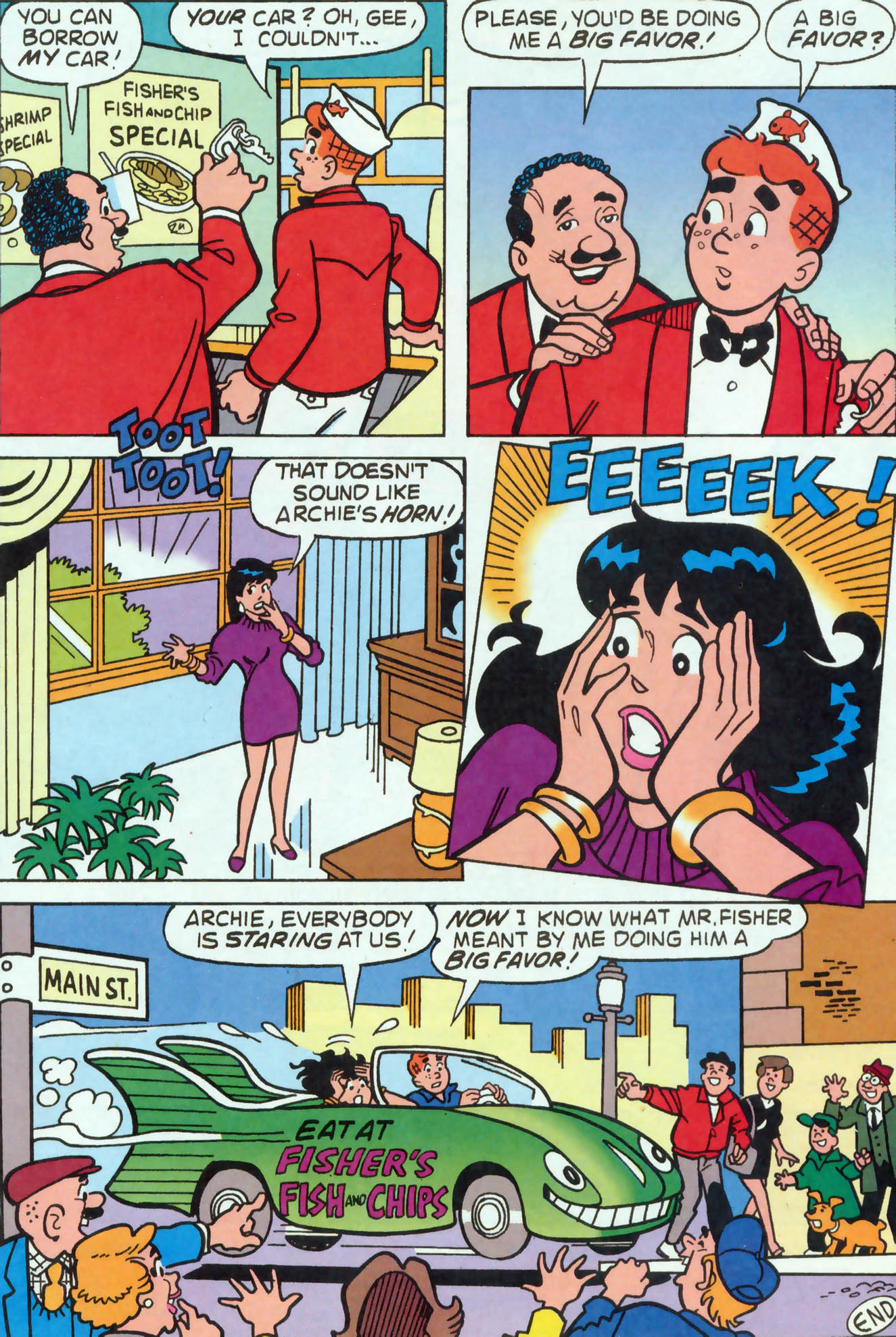 Read online Archie (1960) comic -  Issue #455 - 6