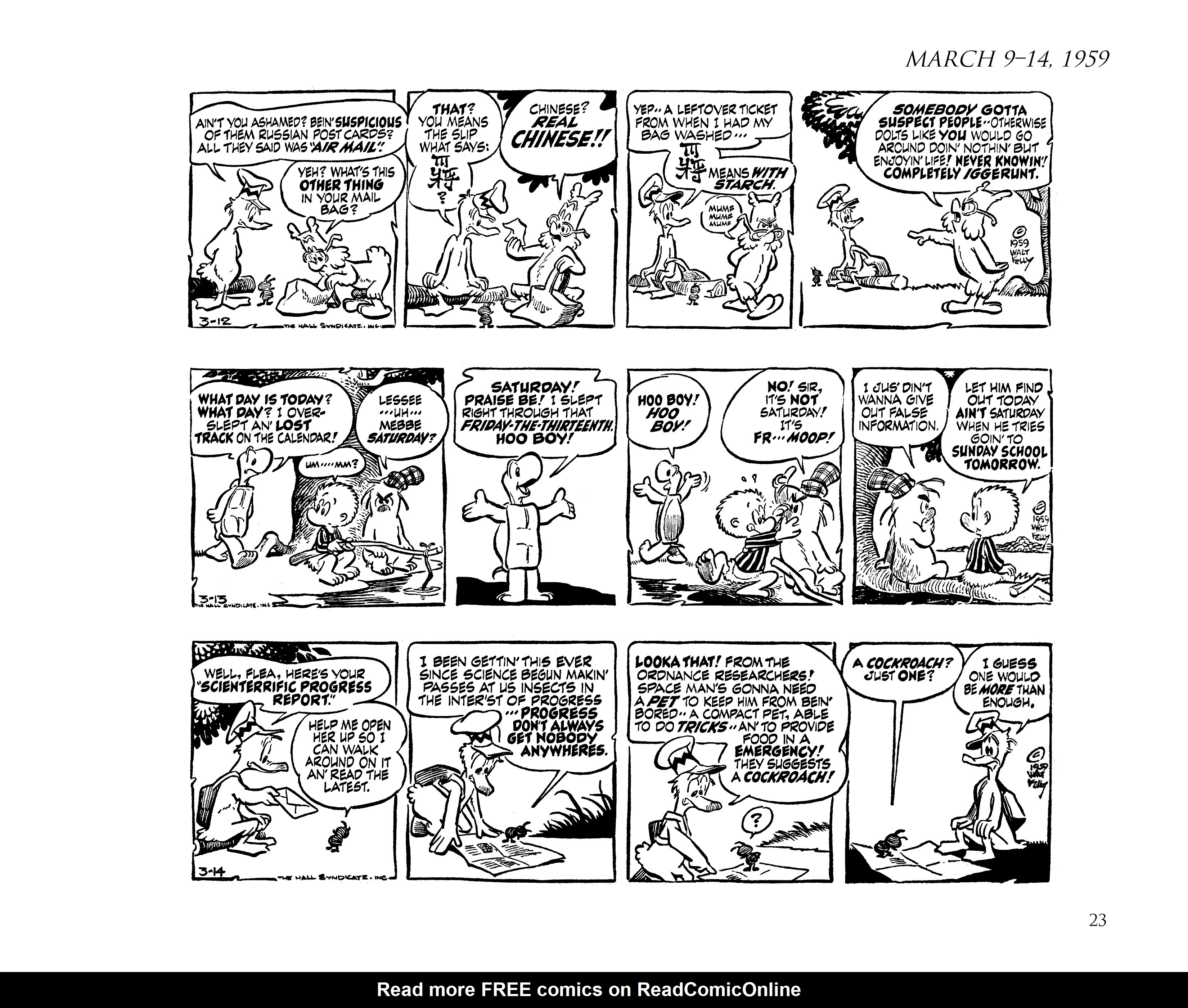 Read online Pogo by Walt Kelly: The Complete Syndicated Comic Strips comic -  Issue # TPB 6 (Part 1) - 33