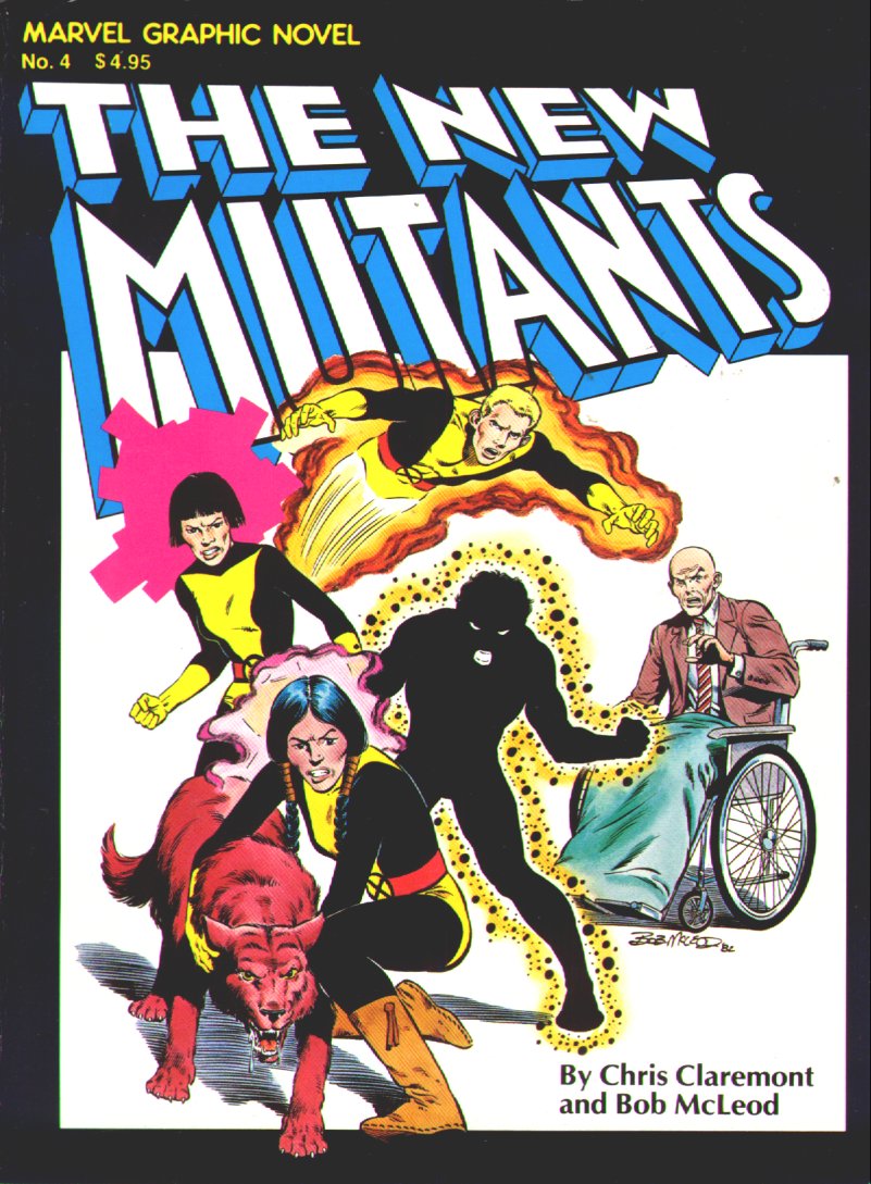 Read online Marvel Graphic Novel comic -  Issue #4 - The New Mutants - 1