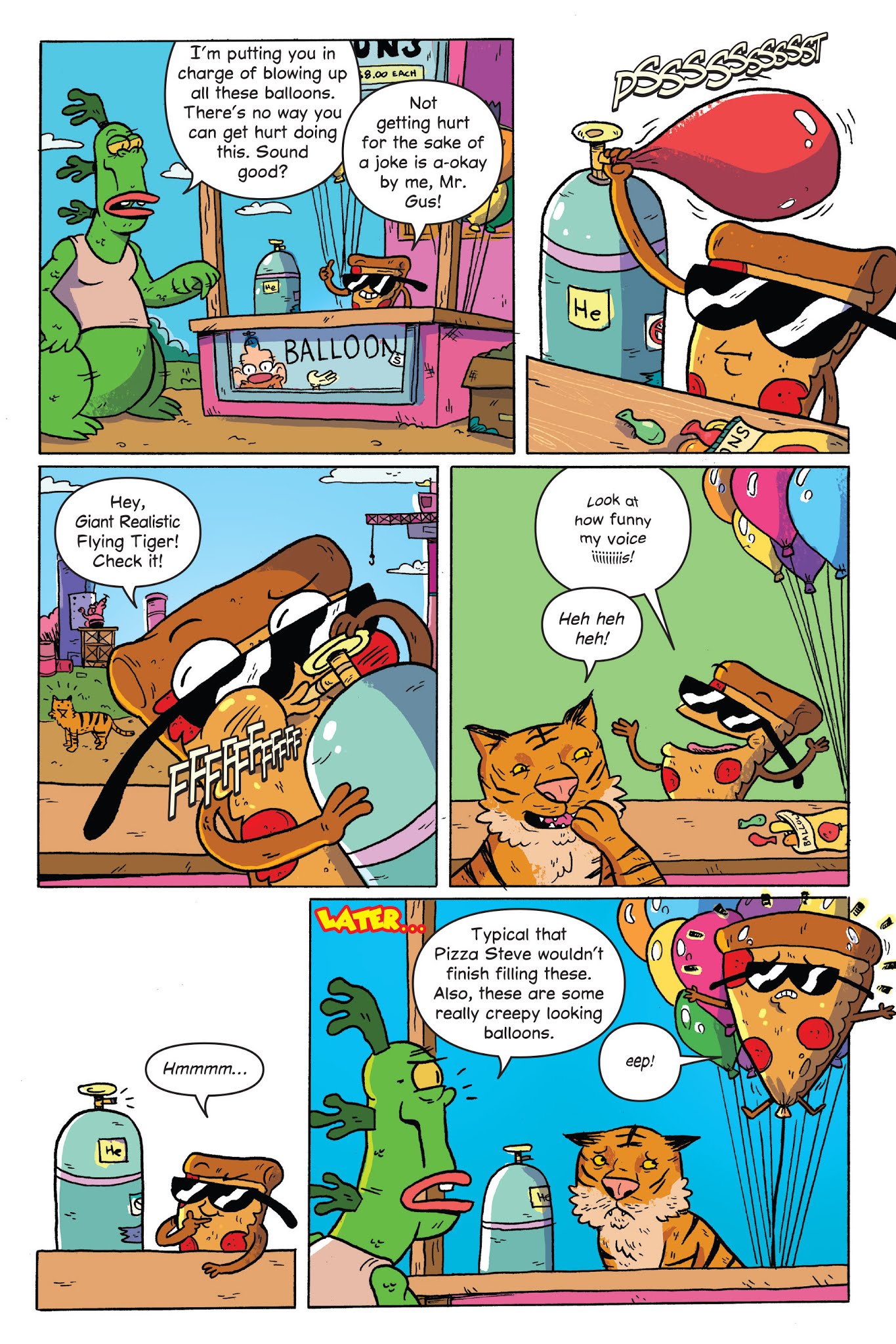 Read online Uncle Grandpa in Uncle Grandpaland comic -  Issue # TPB - 27