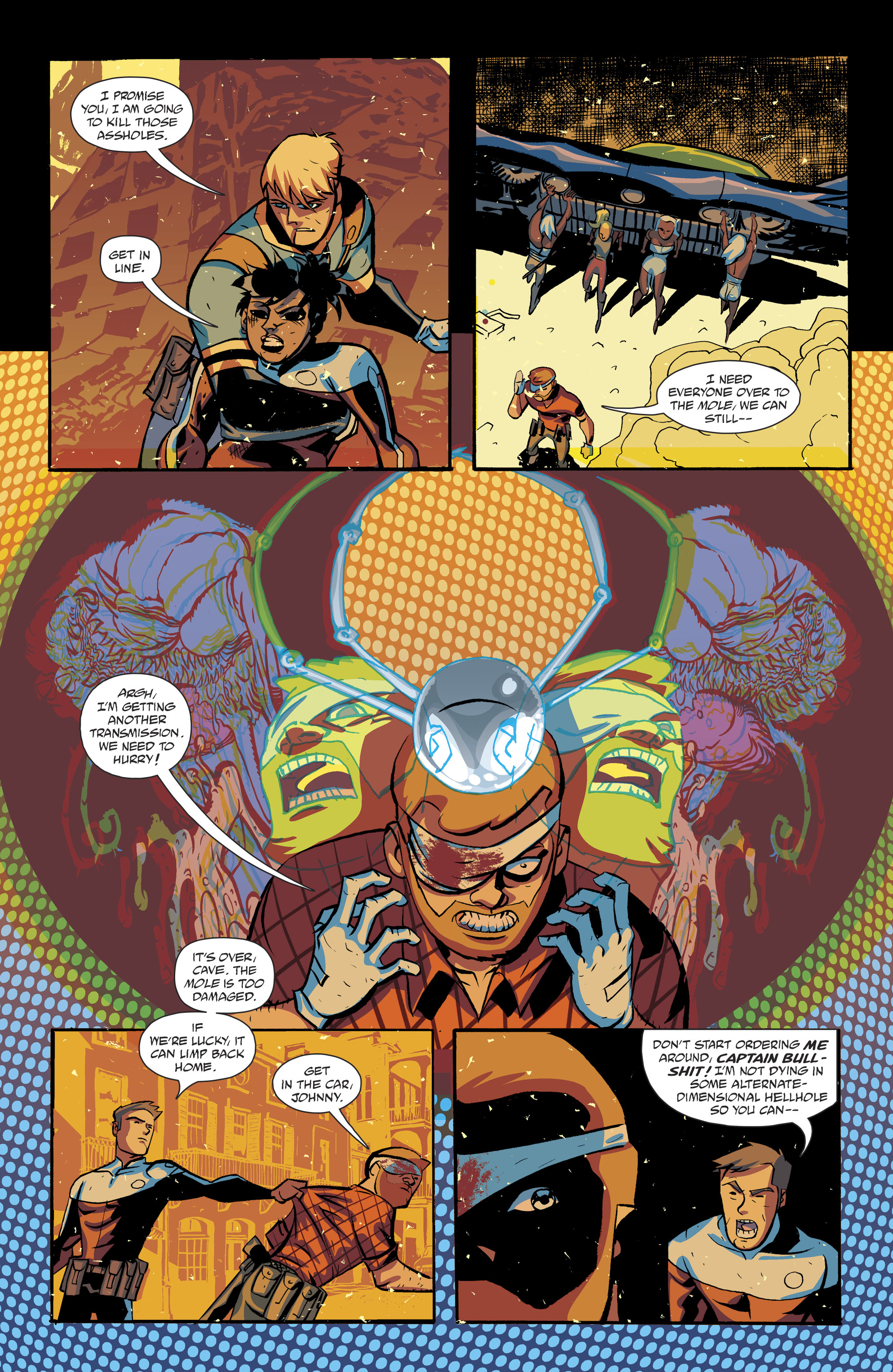 Read online Cave Carson Has a Cybernetic Eye comic -  Issue #8 - 23