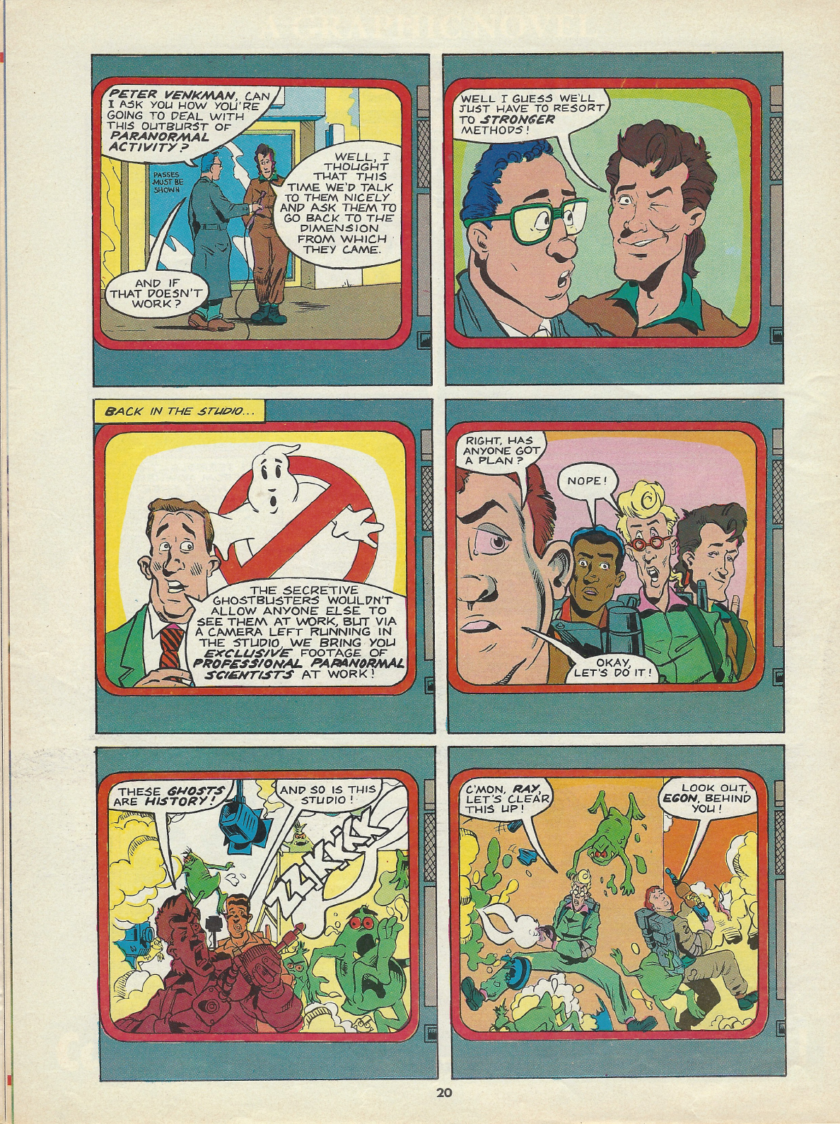 Read online The Real Ghostbusters comic -  Issue #41 - 20