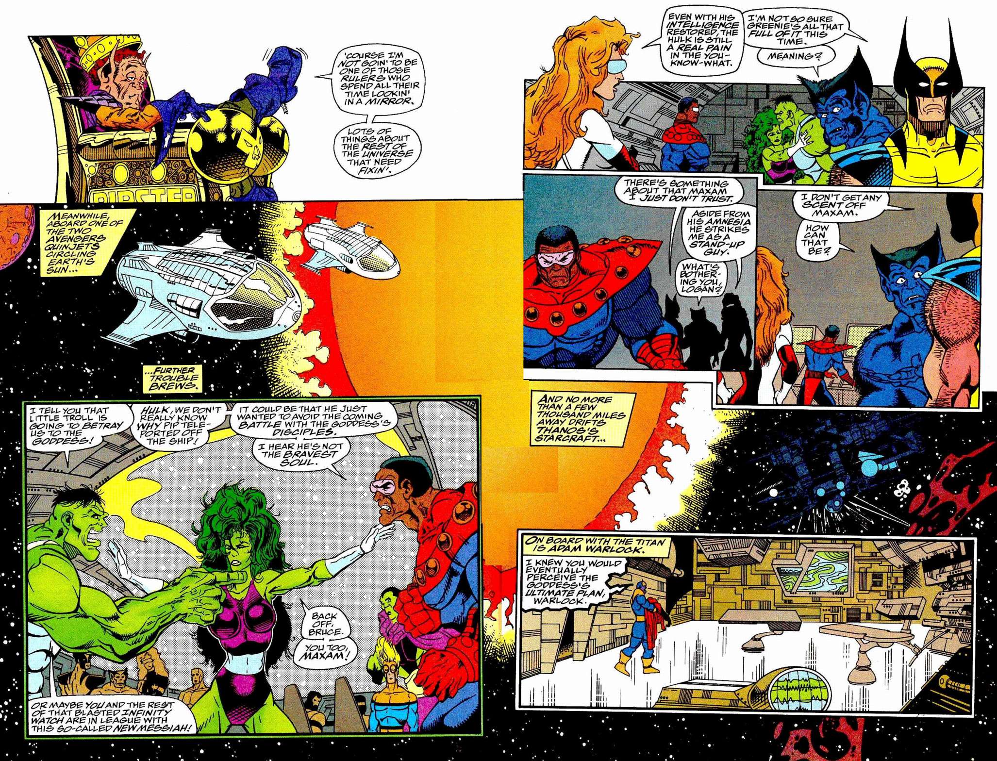 Read online Warlock and the Infinity Watch comic -  Issue #20 - 7