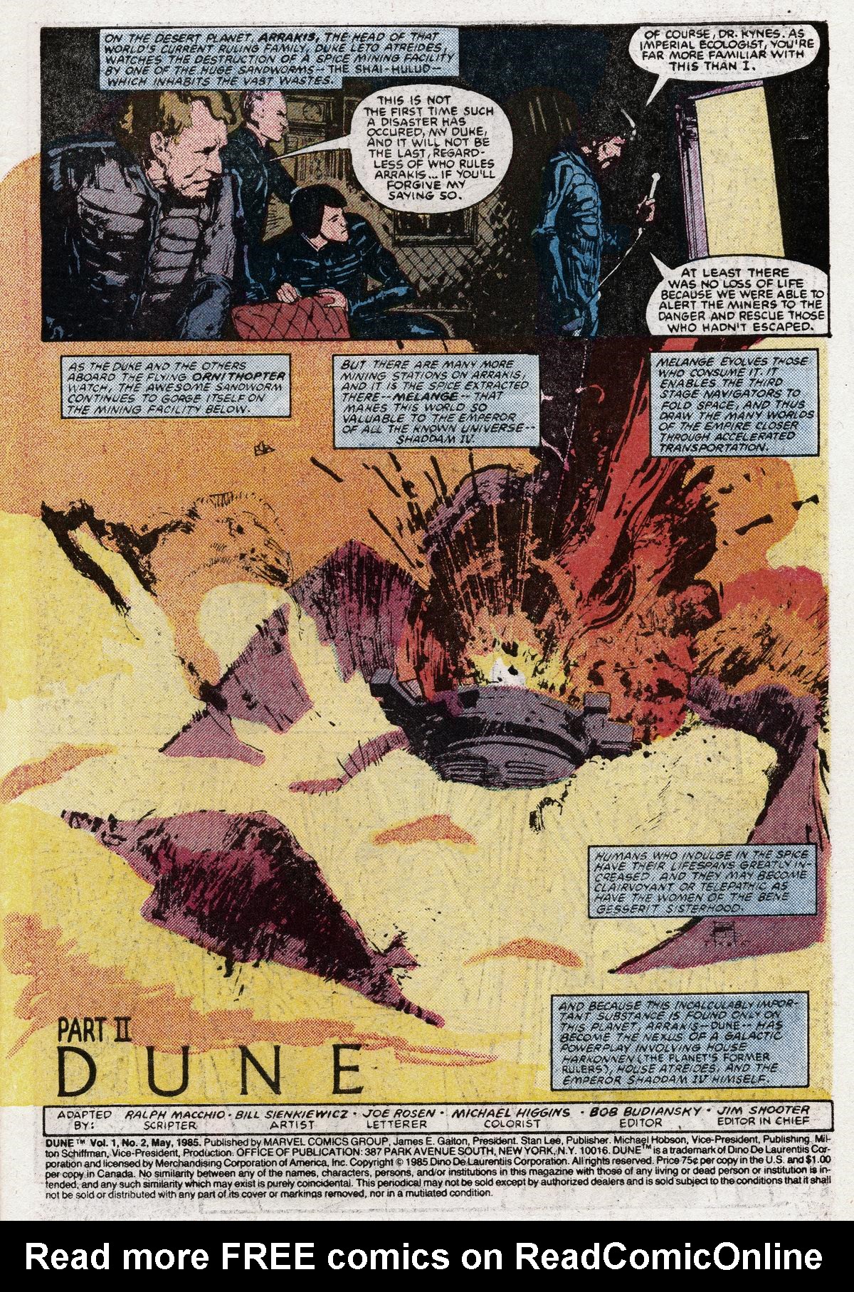 Read online Dune comic -  Issue #2 - 3