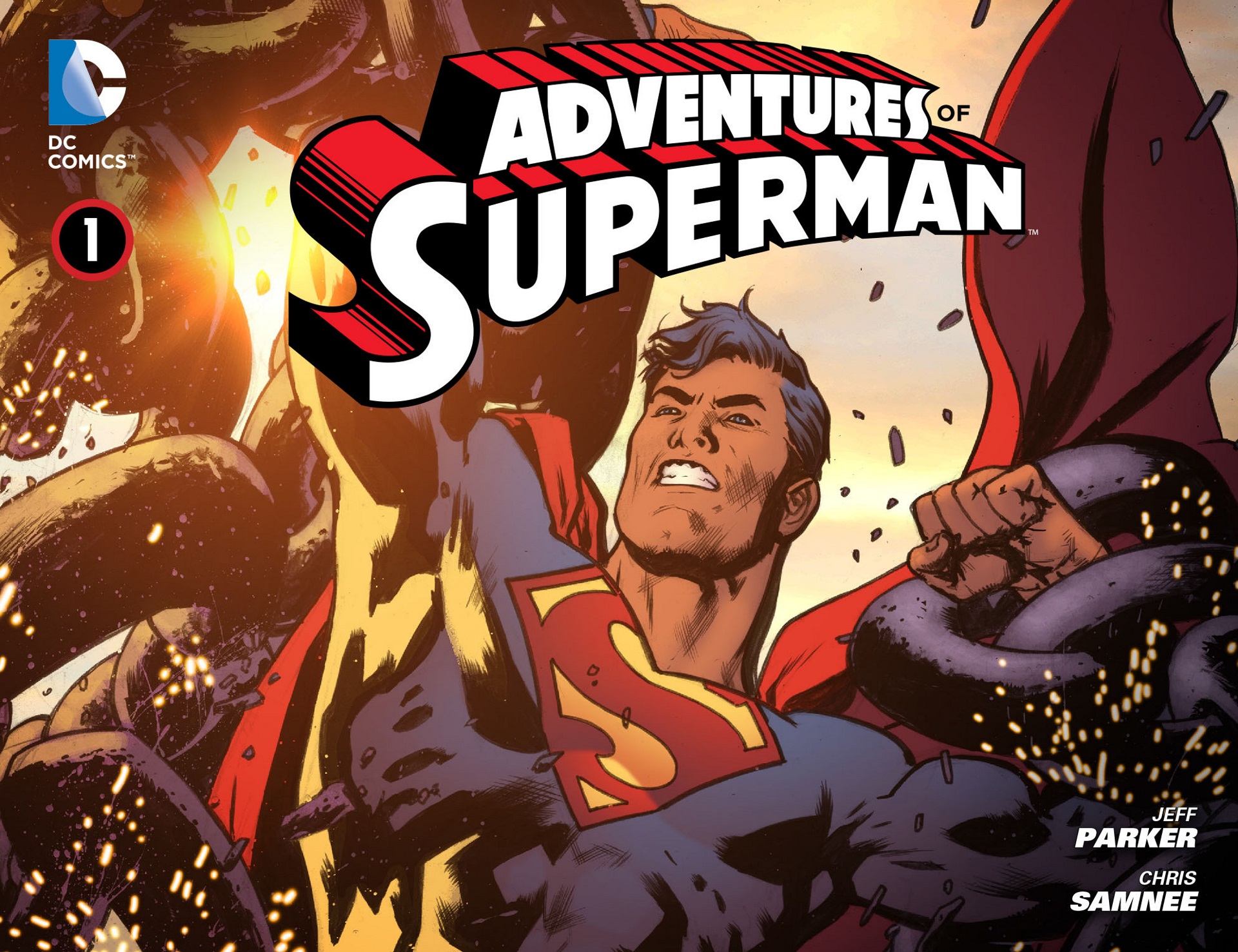 Read online Adventures of Superman [I] comic -  Issue #1 - 1