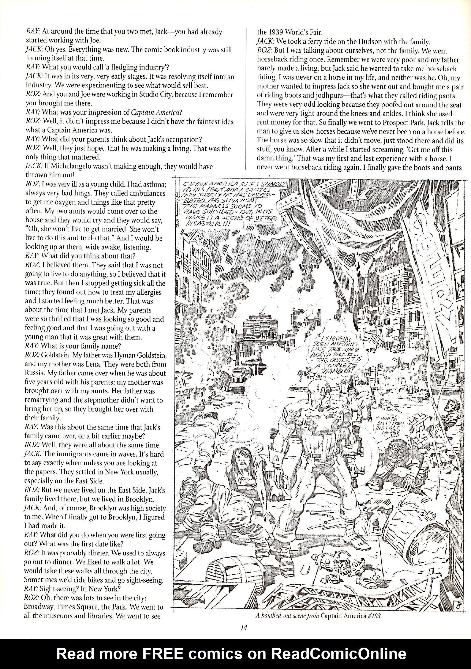 Read online The Jack Kirby Collector comic -  Issue #29 - 14