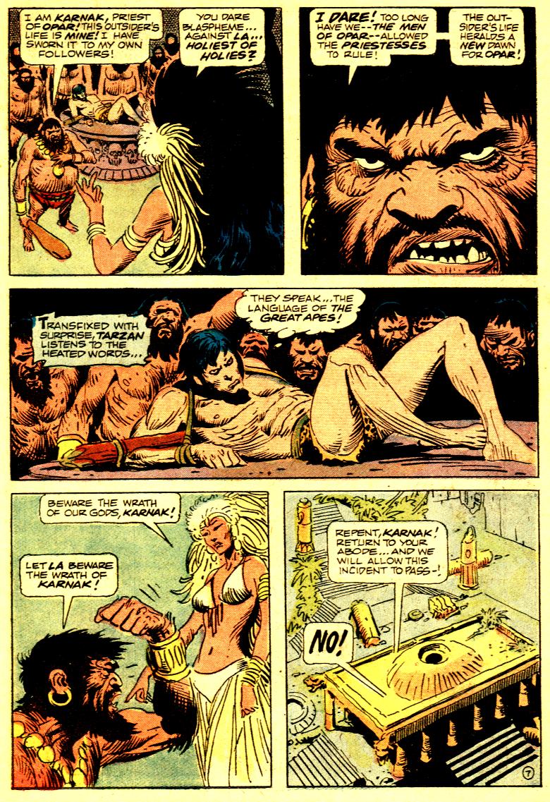 Read online Tarzan (1972) comic -  Issue #222 - 9
