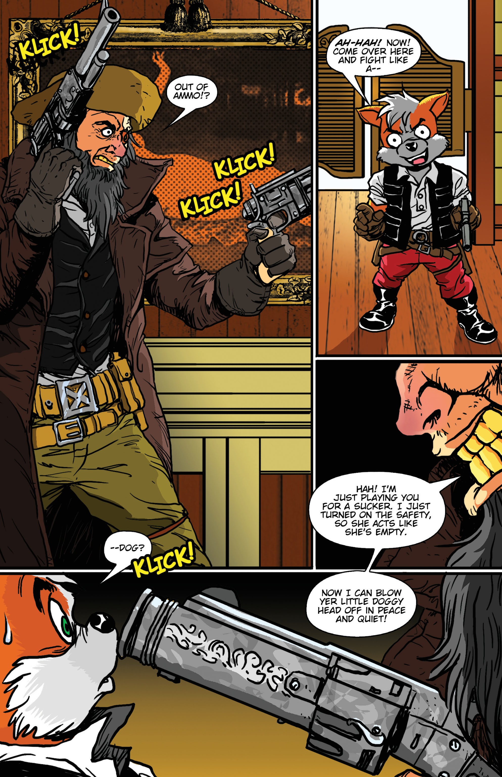 Read online Steam Wars: Bounty Hunters comic -  Issue #3 - 5