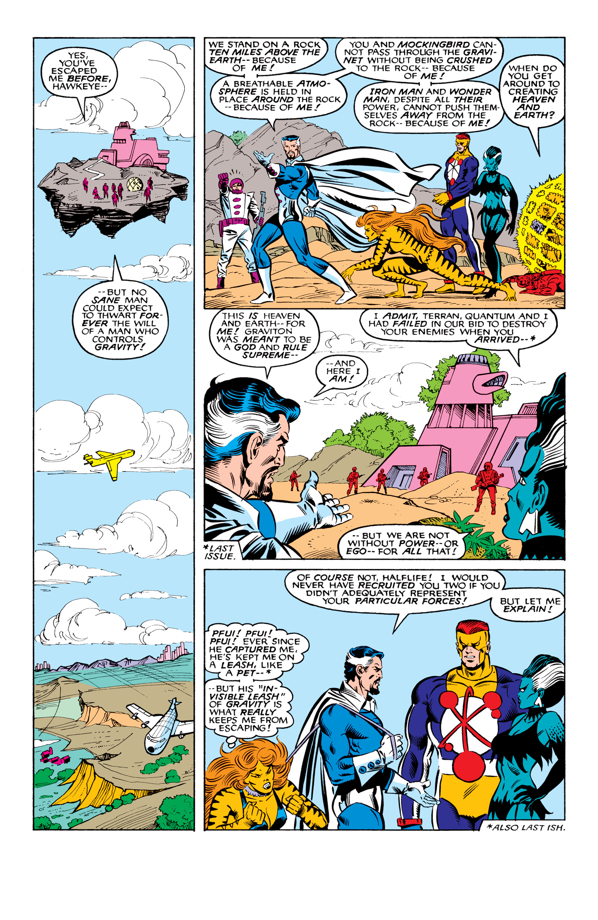 Read online Avengers West Coast Epic Collection: How The West Was Won comic -  Issue #Avengers West Coast Epic Collection Lost in Space-Time (Part 2) - 22