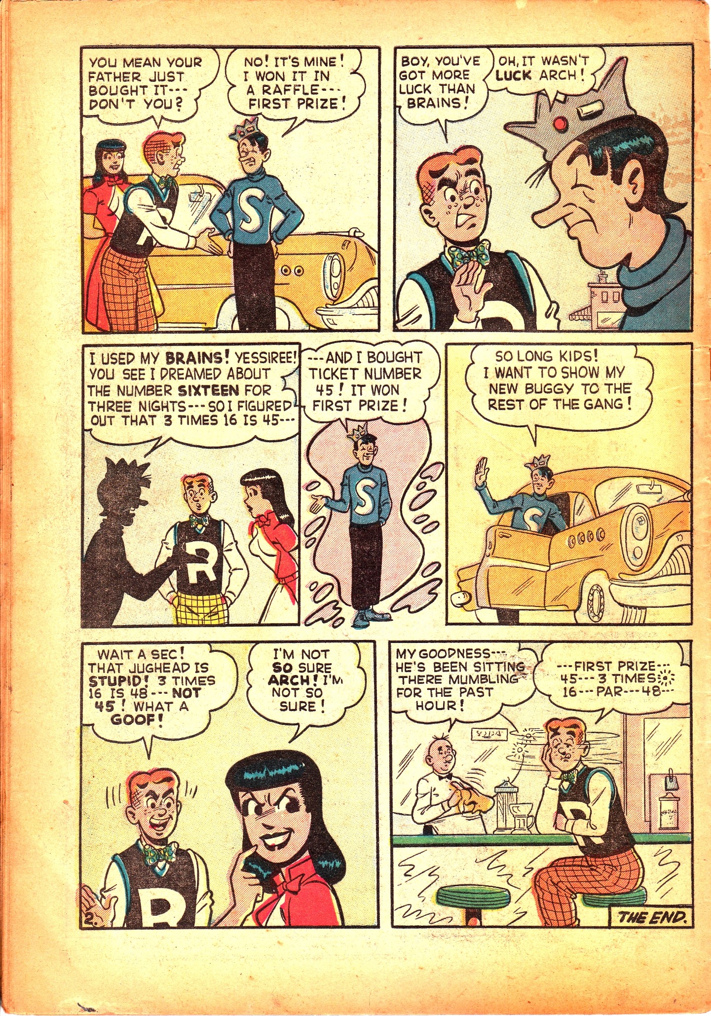 Read online Archie's Pal Jughead comic -  Issue #24 - 34